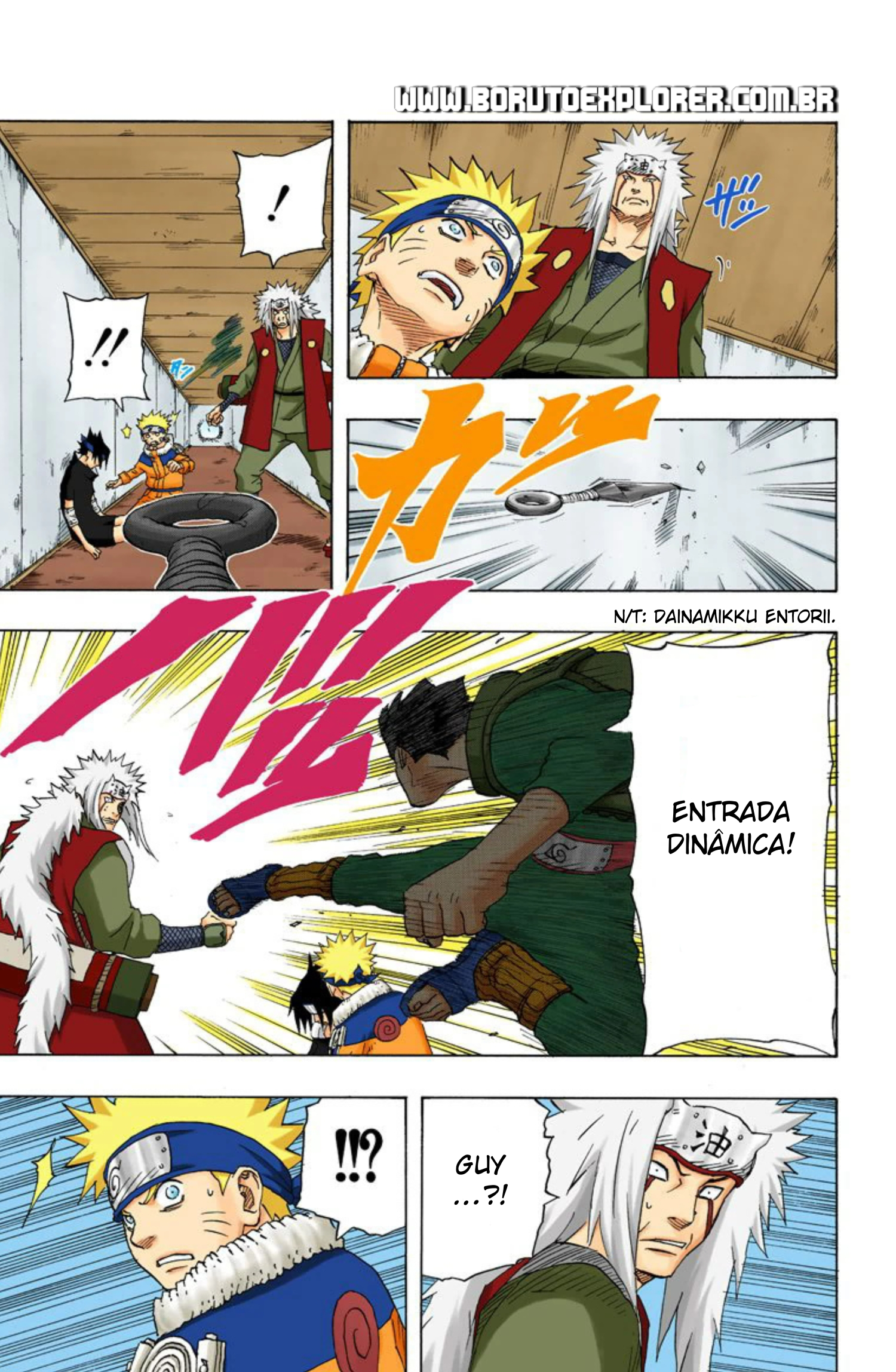Read Naruto - Versão Colorida Oficial Manga Online