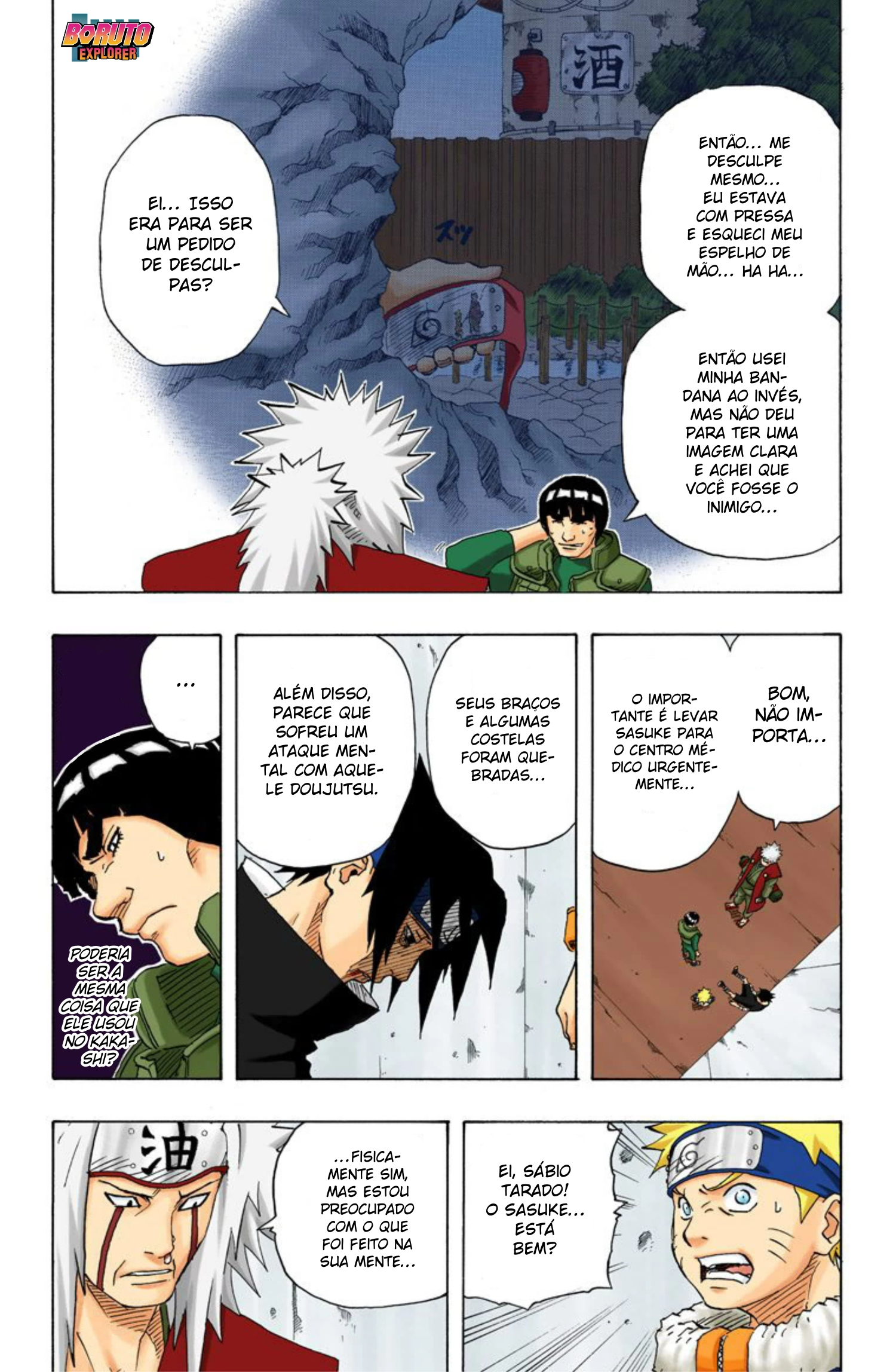 Read Naruto - Versão Colorida Oficial Manga Online