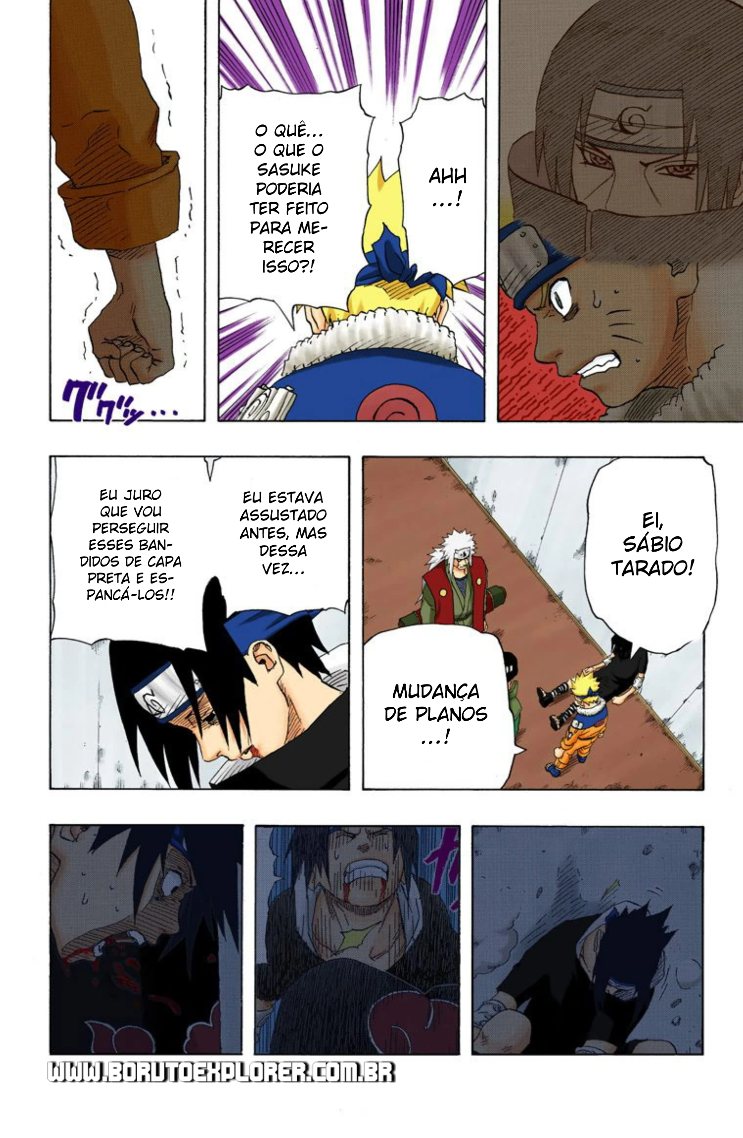 Read Naruto - Versão Colorida Oficial Manga Online