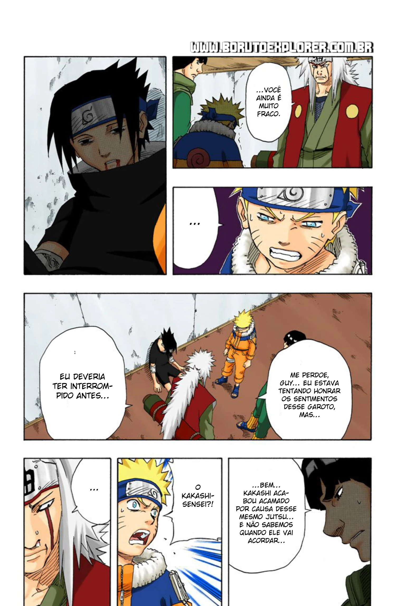 Read Naruto - Versão Colorida Oficial Manga Online