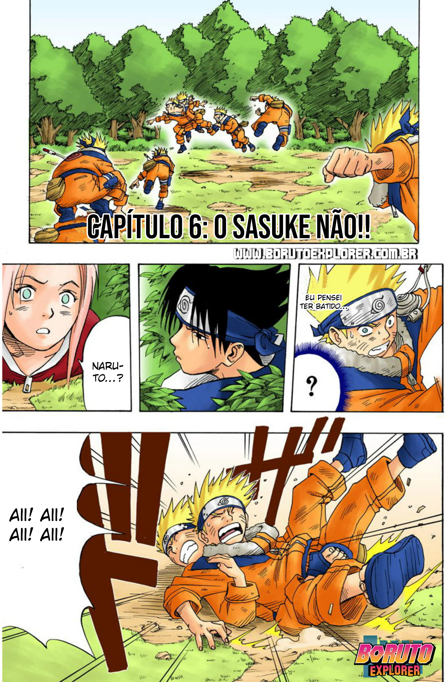 Read Naruto - Versão Colorida Oficial Manga Online