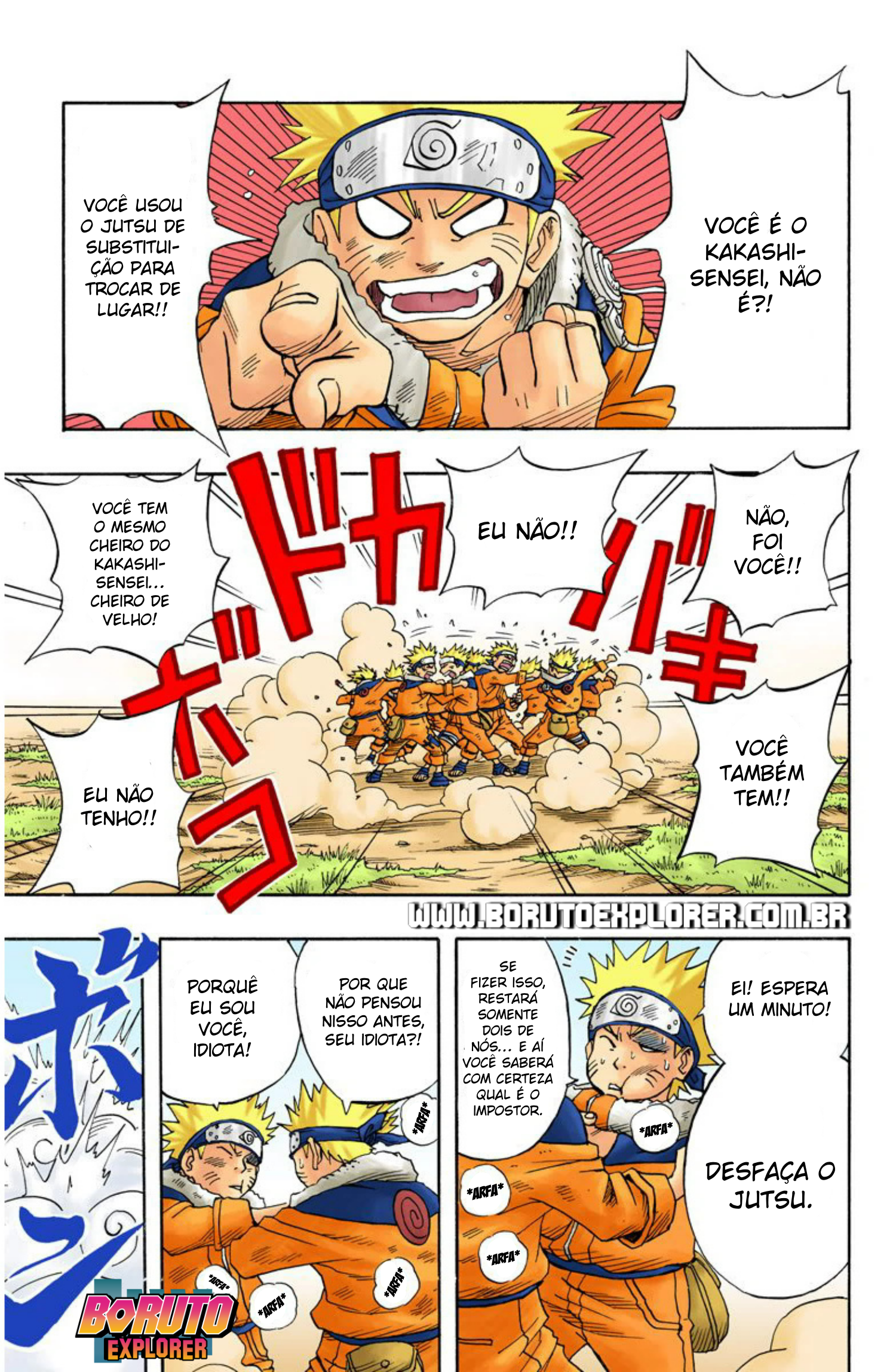 Read Naruto - Versão Colorida Oficial Manga Online