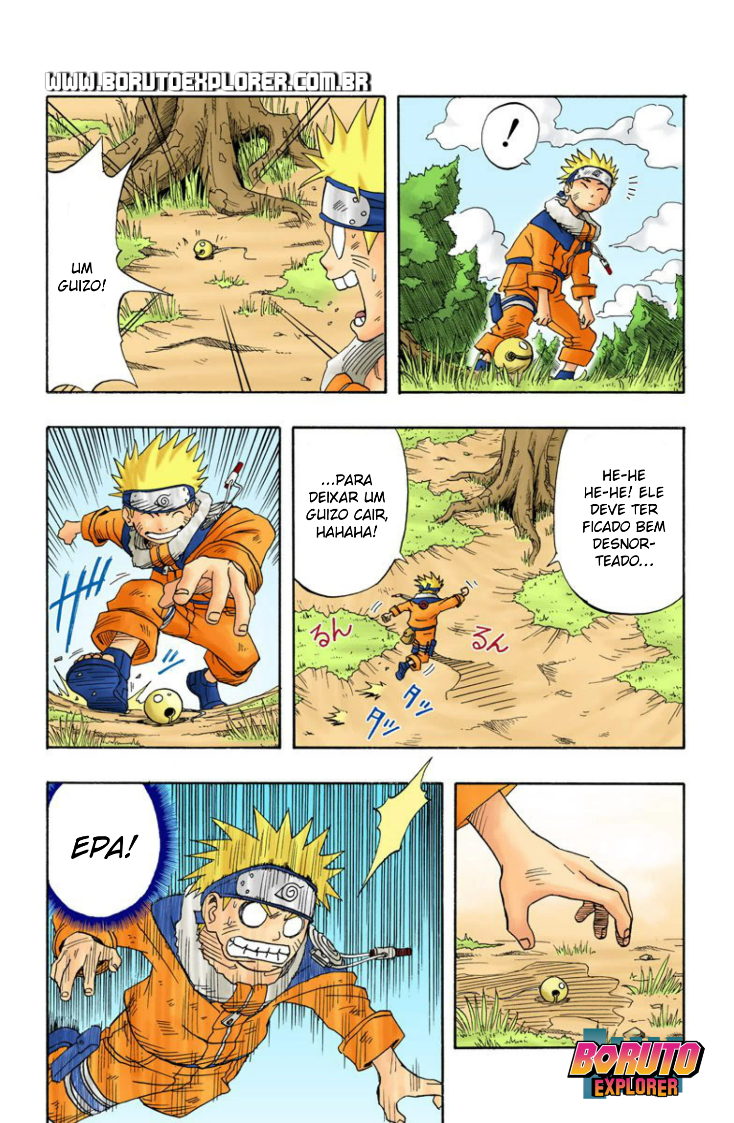 Read Naruto - Versão Colorida Oficial Manga Online