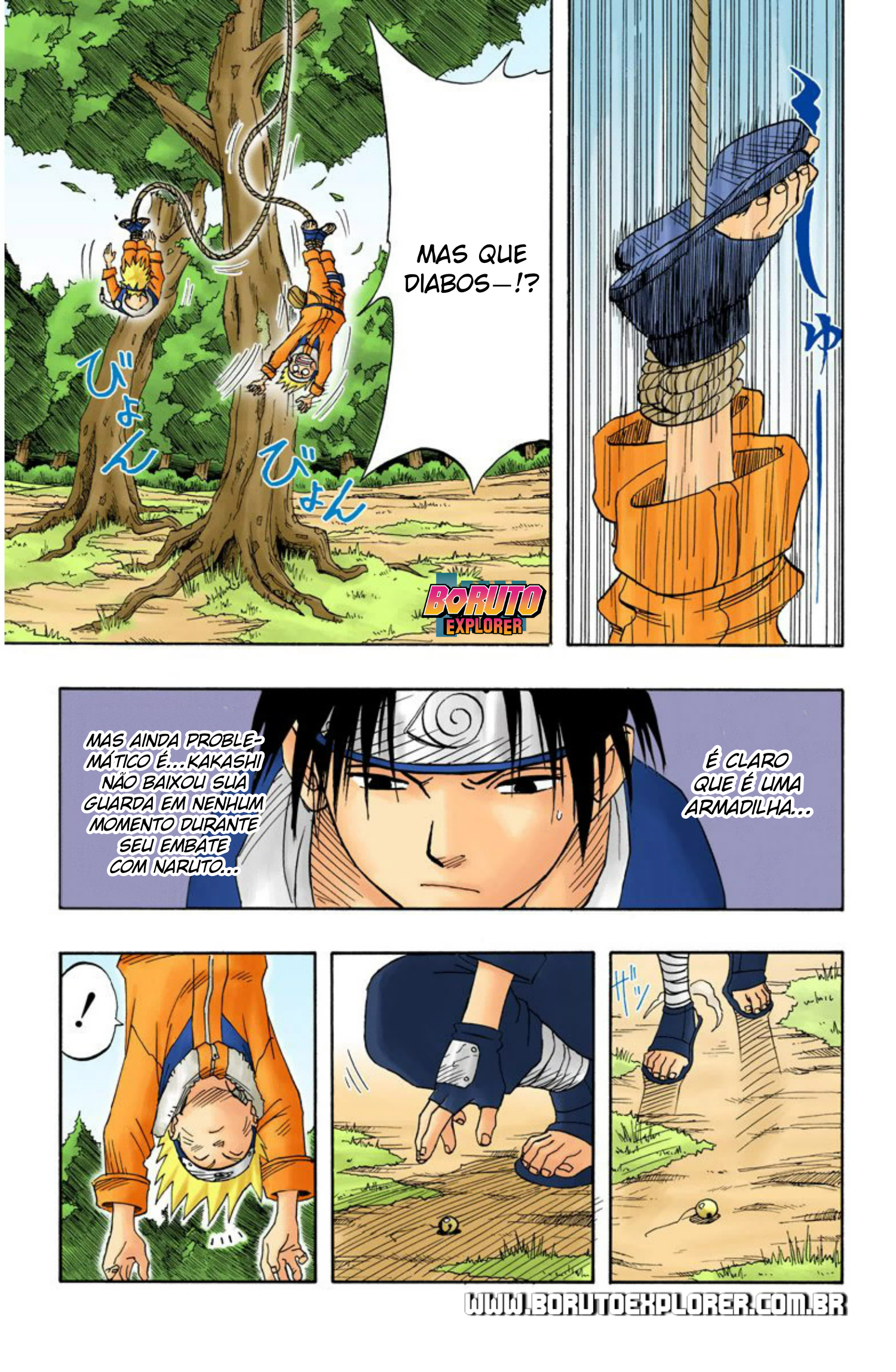 Read Naruto - Versão Colorida Oficial Manga Online