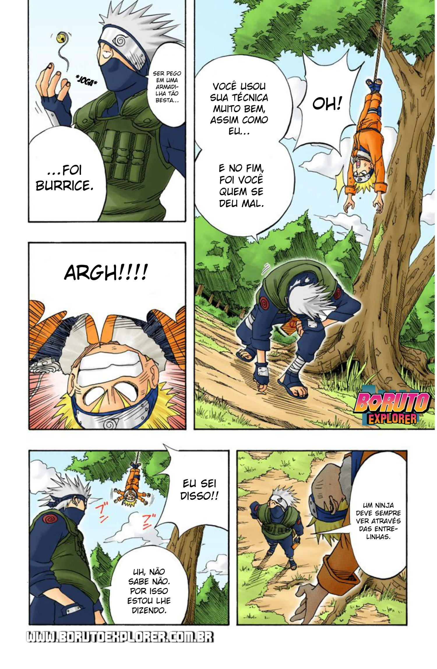 Read Naruto - Versão Colorida Oficial Manga Online
