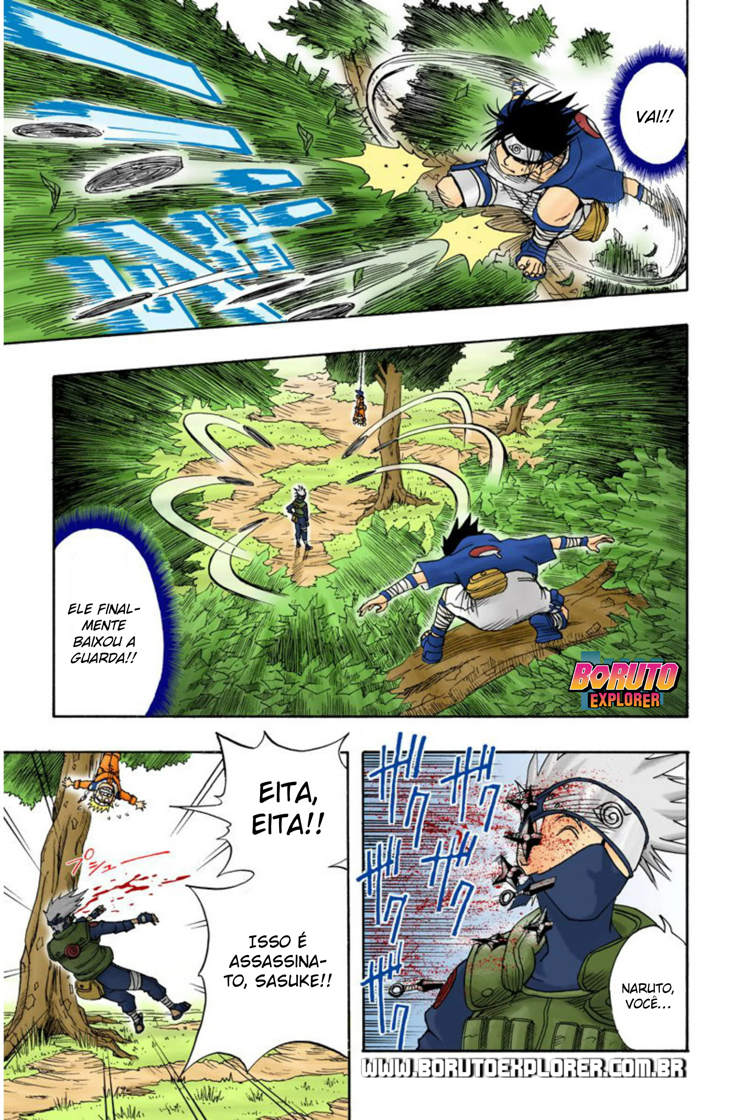 Read Naruto - Versão Colorida Oficial Manga Online