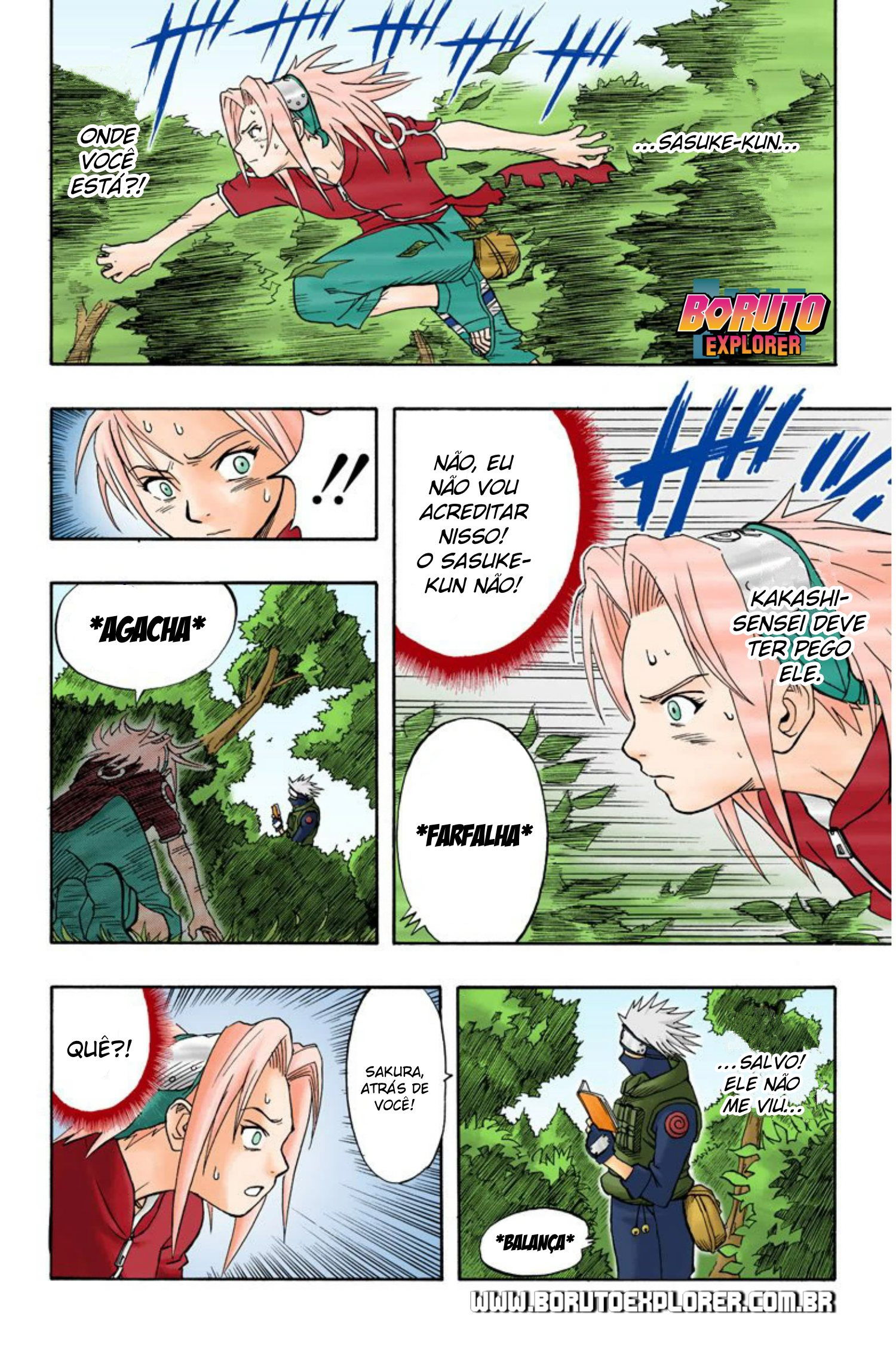 Read Naruto - Versão Colorida Oficial Manga Online