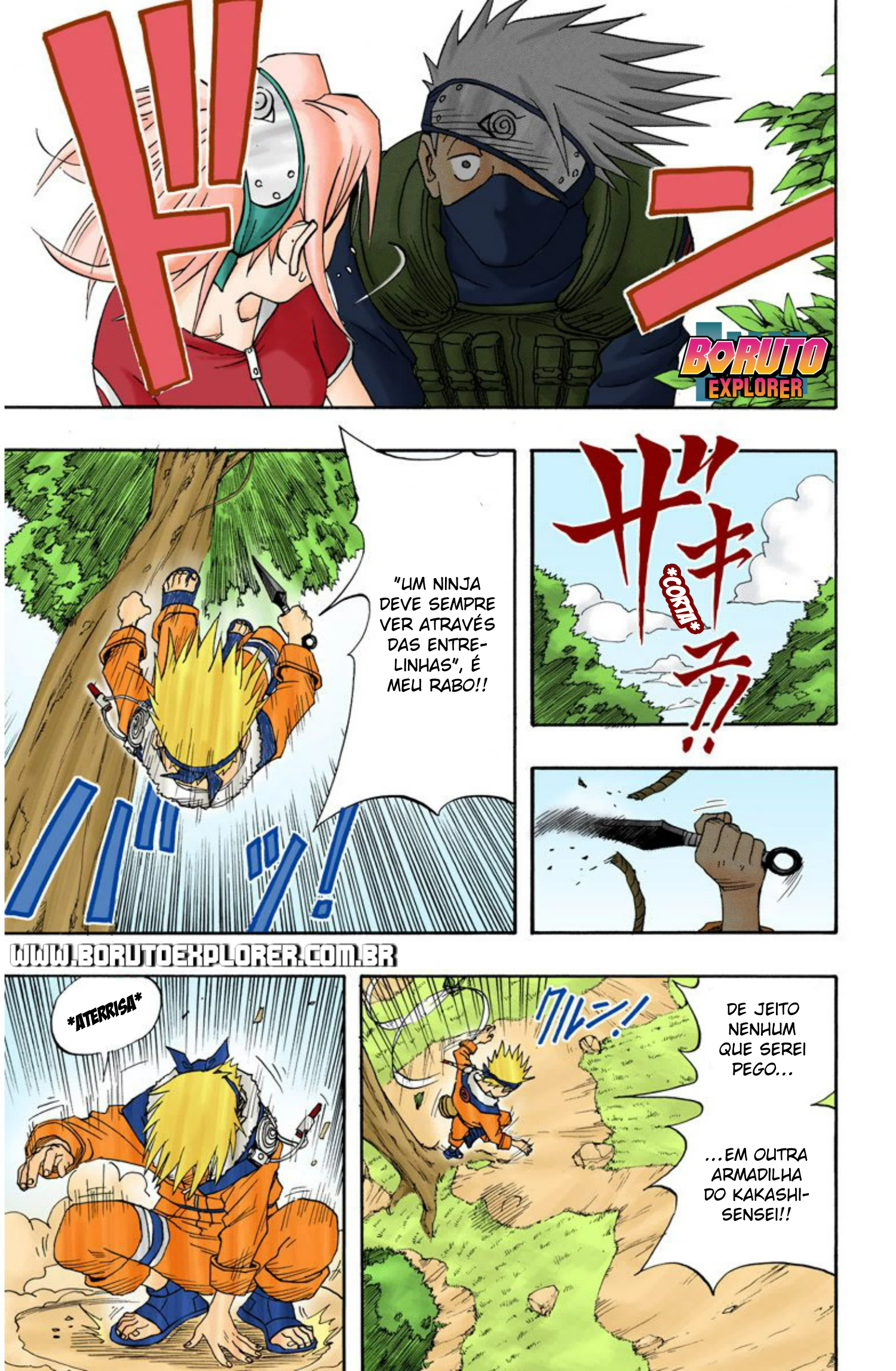 Read Naruto - Versão Colorida Oficial Manga Online