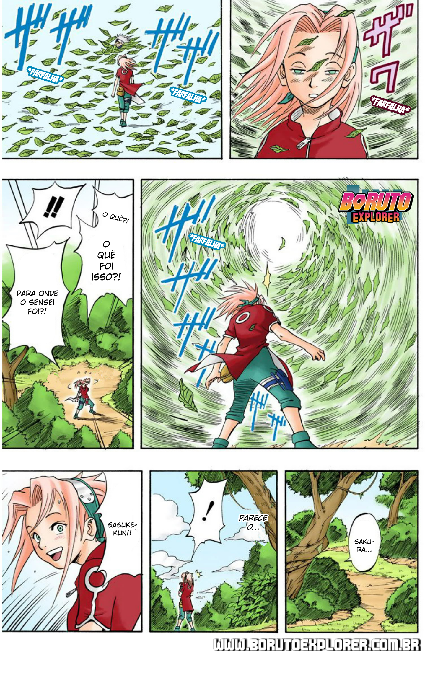 Read Naruto - Versão Colorida Oficial Manga Online