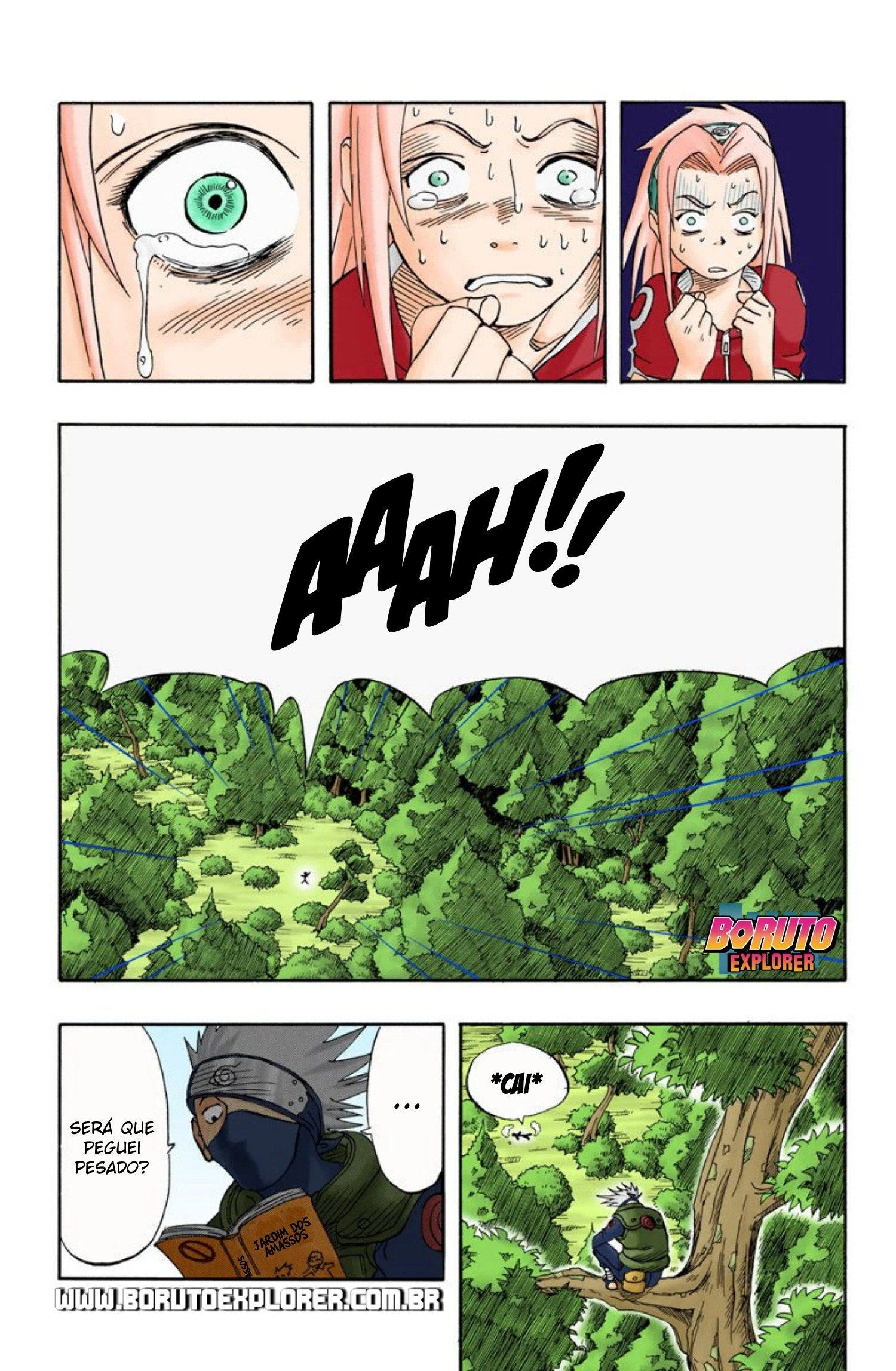 Read Naruto - Versão Colorida Oficial Manga Online