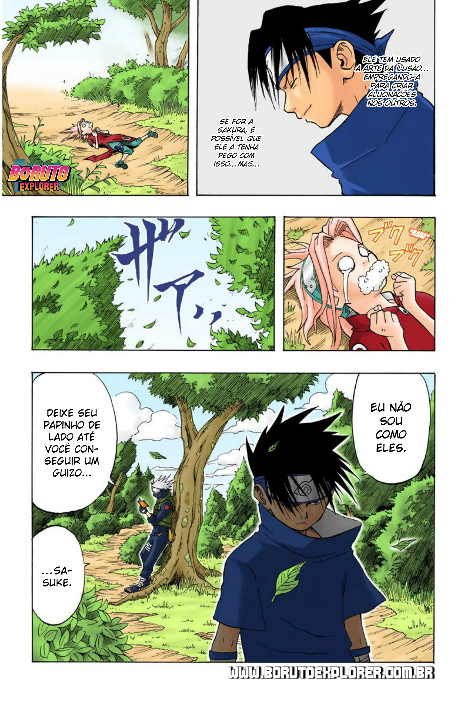 Read Naruto - Versão Colorida Oficial Manga Online