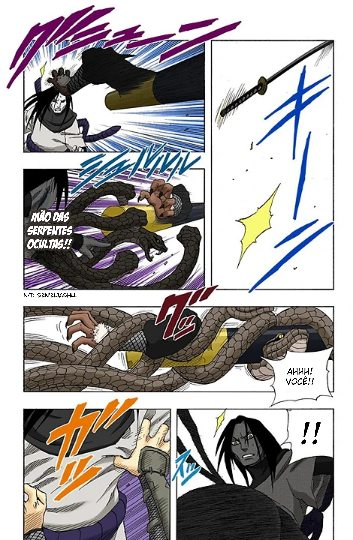 Read Naruto - Versão Colorida Oficial Manga Online