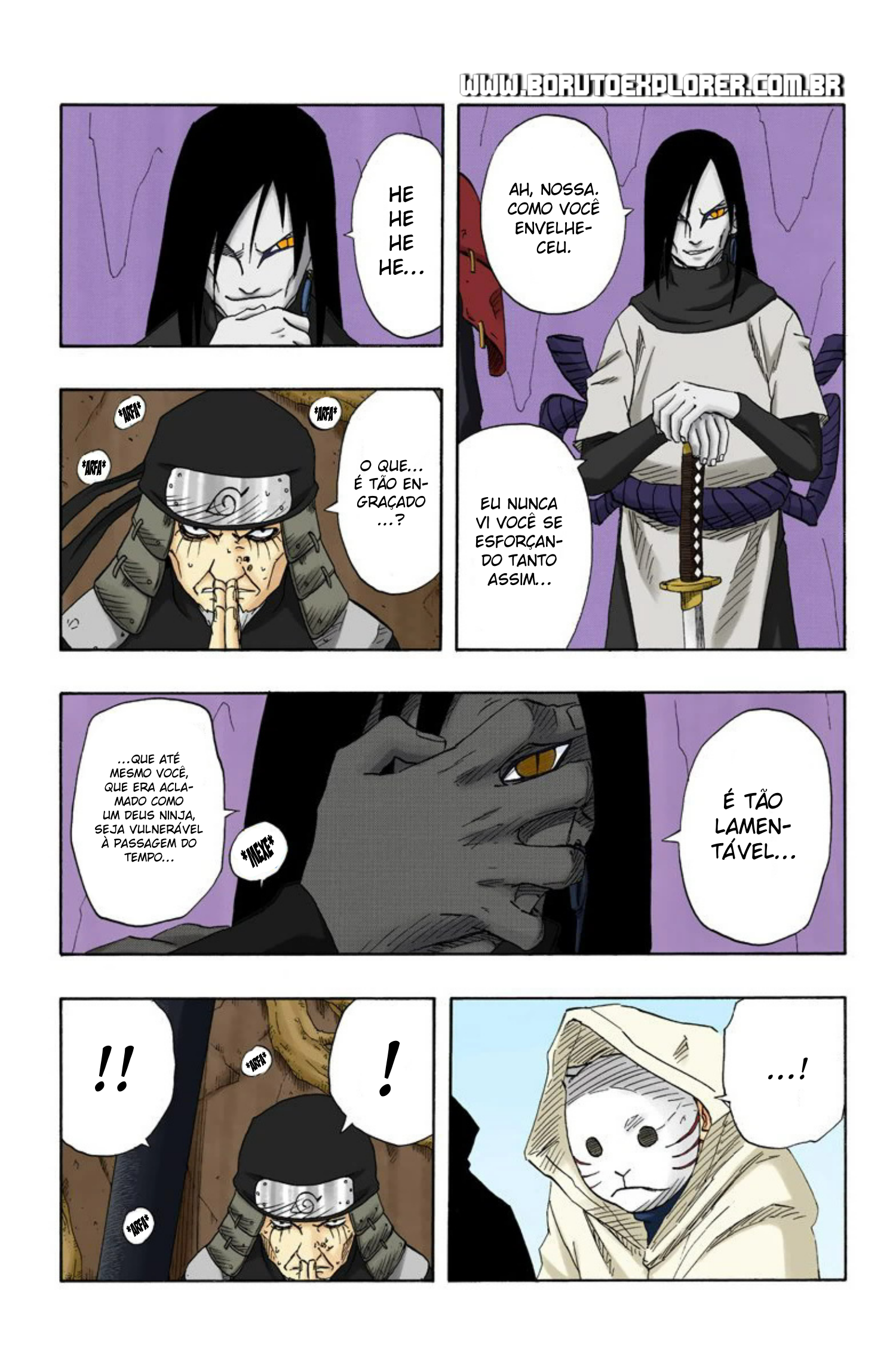 Read Naruto - Versão Colorida Oficial Manga Online