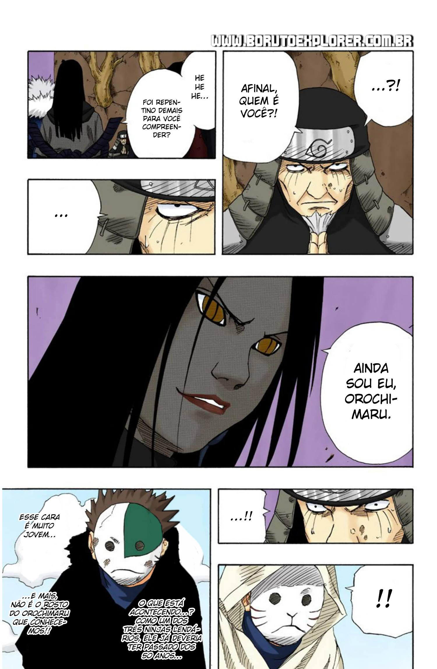 Read Naruto - Versão Colorida Oficial Manga Online