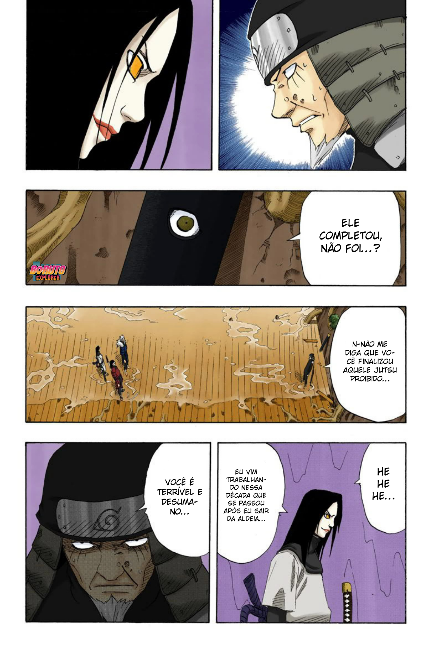 Read Naruto - Versão Colorida Oficial Manga Online