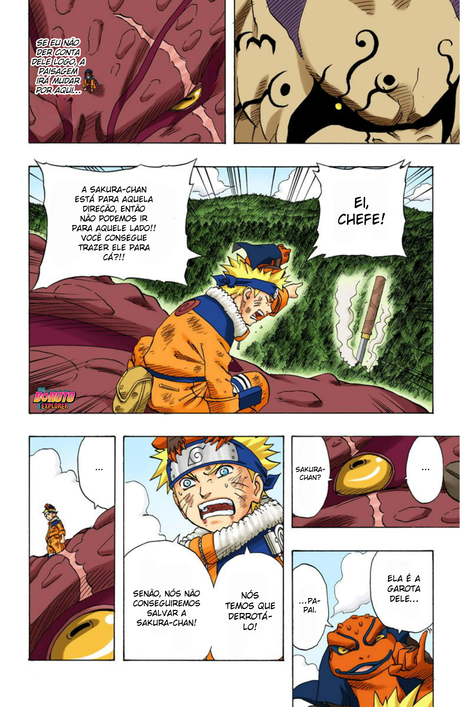 Read Naruto - Versão Colorida Oficial Manga Online