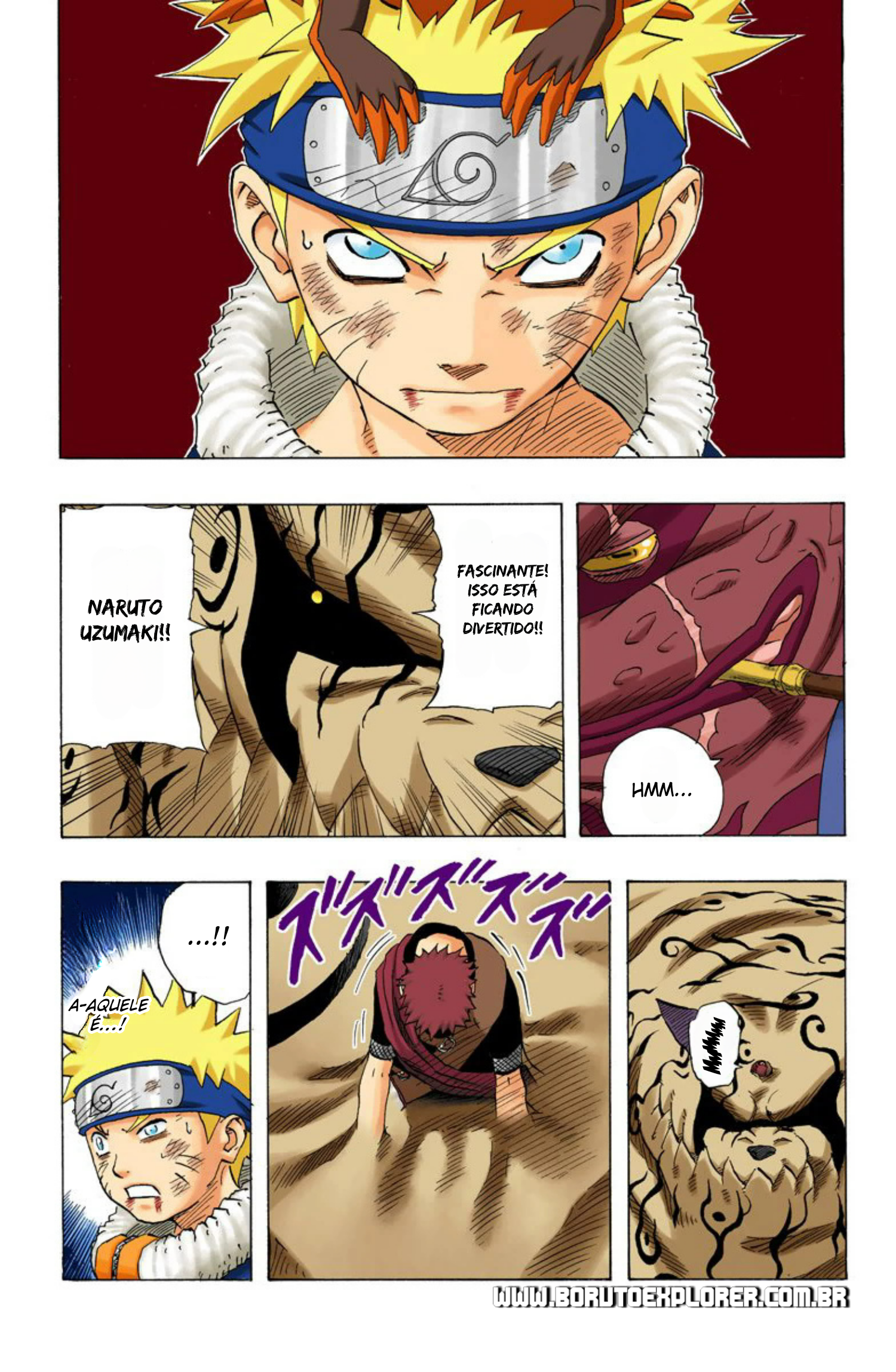 Read Naruto - Versão Colorida Oficial Manga Online