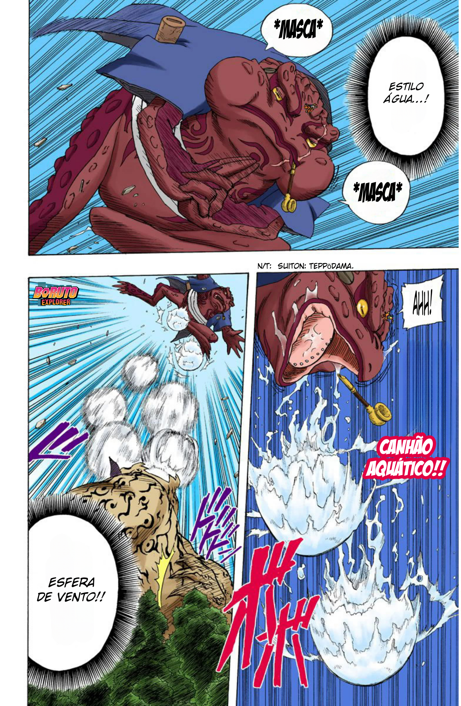 Read Naruto - Versão Colorida Oficial Manga Online