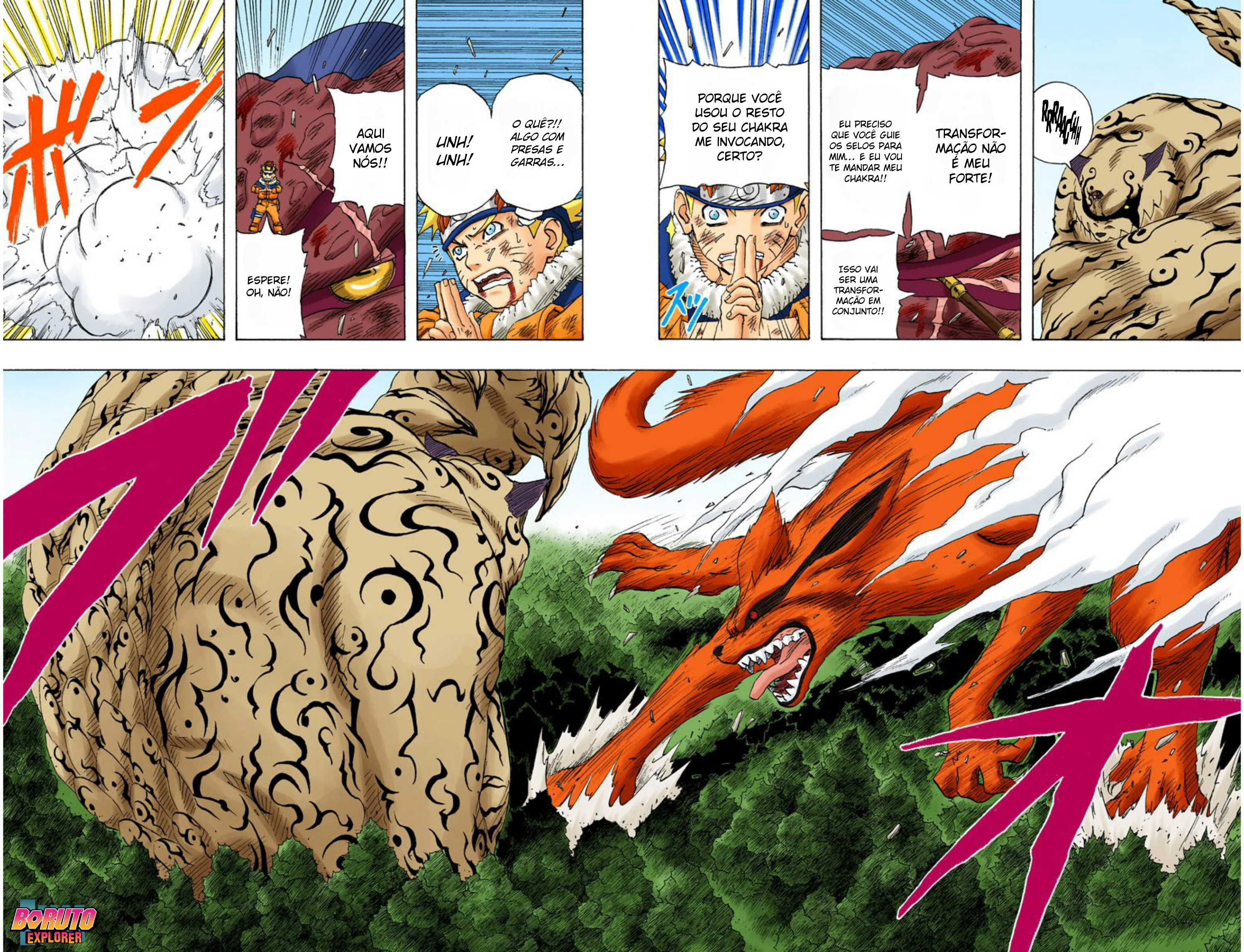 Read Naruto - Versão Colorida Oficial Manga Online