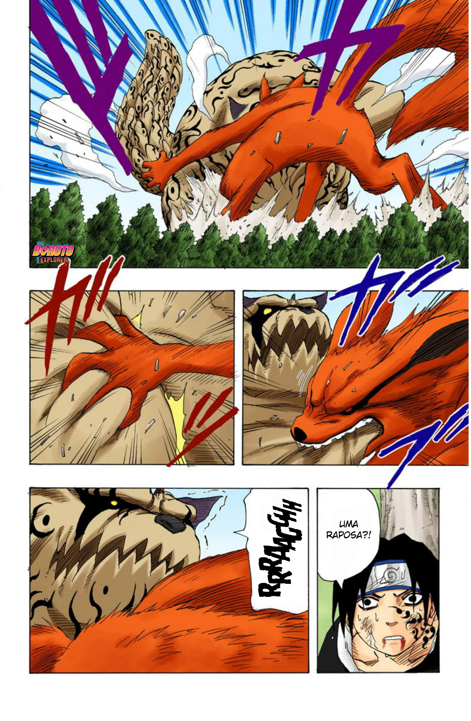 Read Naruto - Versão Colorida Oficial Manga Online