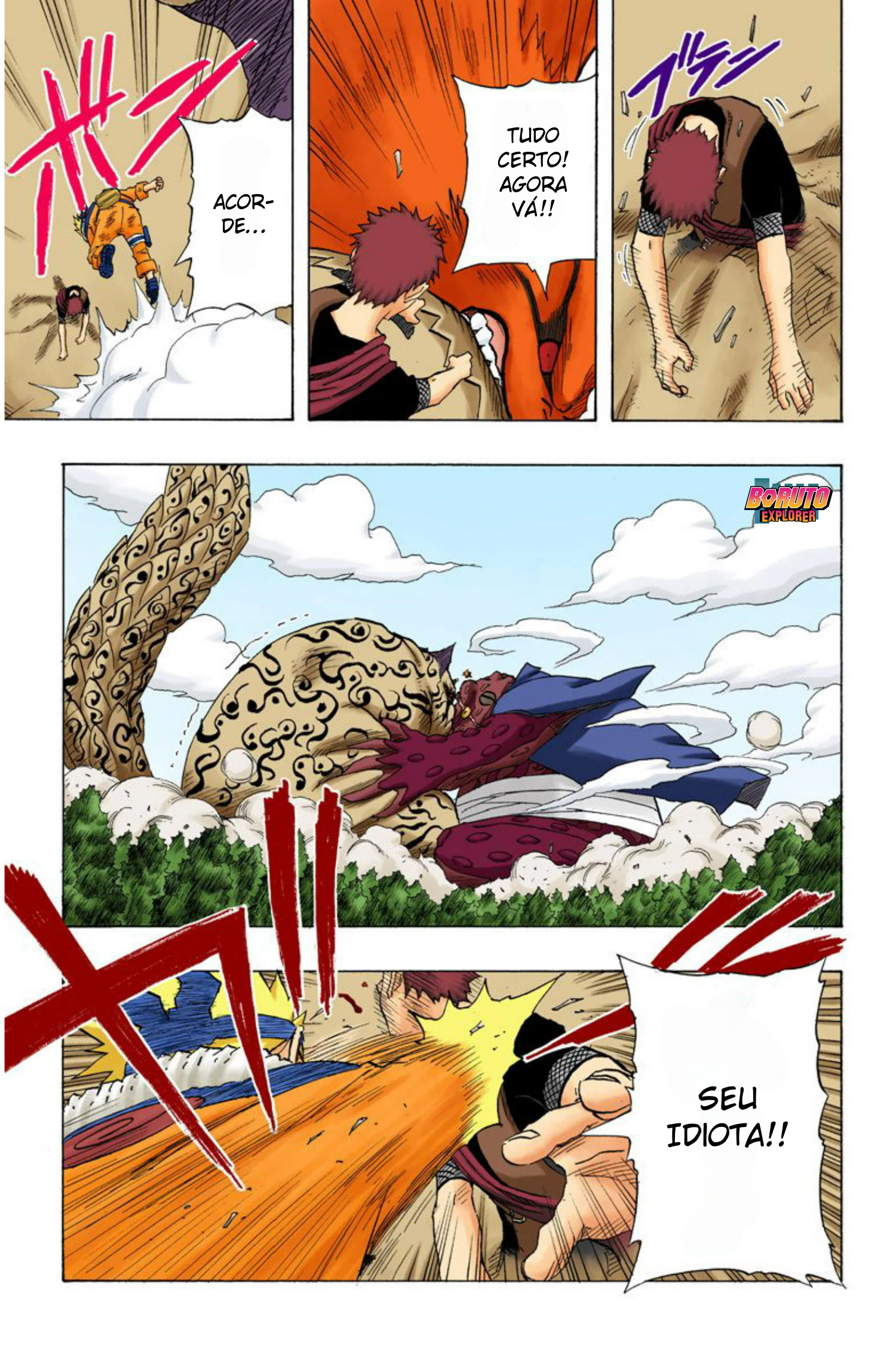 Read Naruto - Versão Colorida Oficial Manga Online