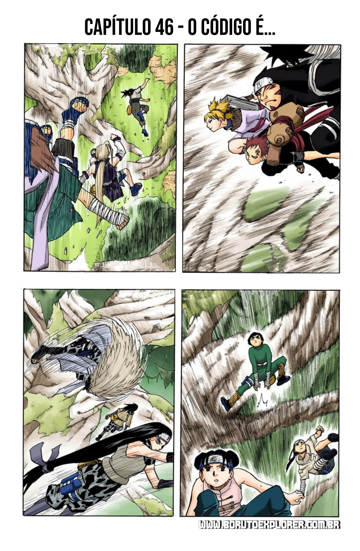 Read Naruto - Versão Colorida Oficial Manga Online