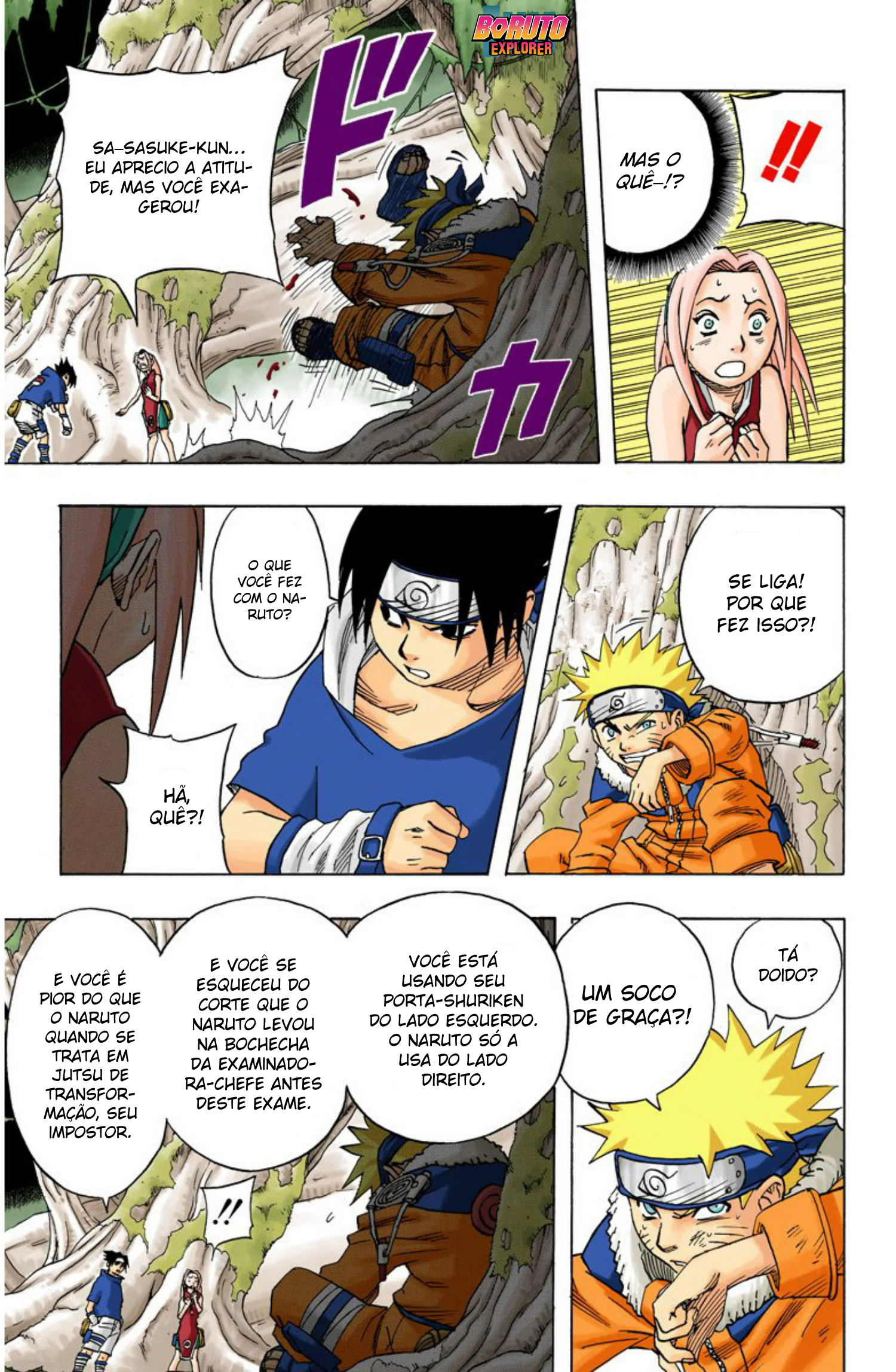 Read Naruto - Versão Colorida Oficial Manga Online