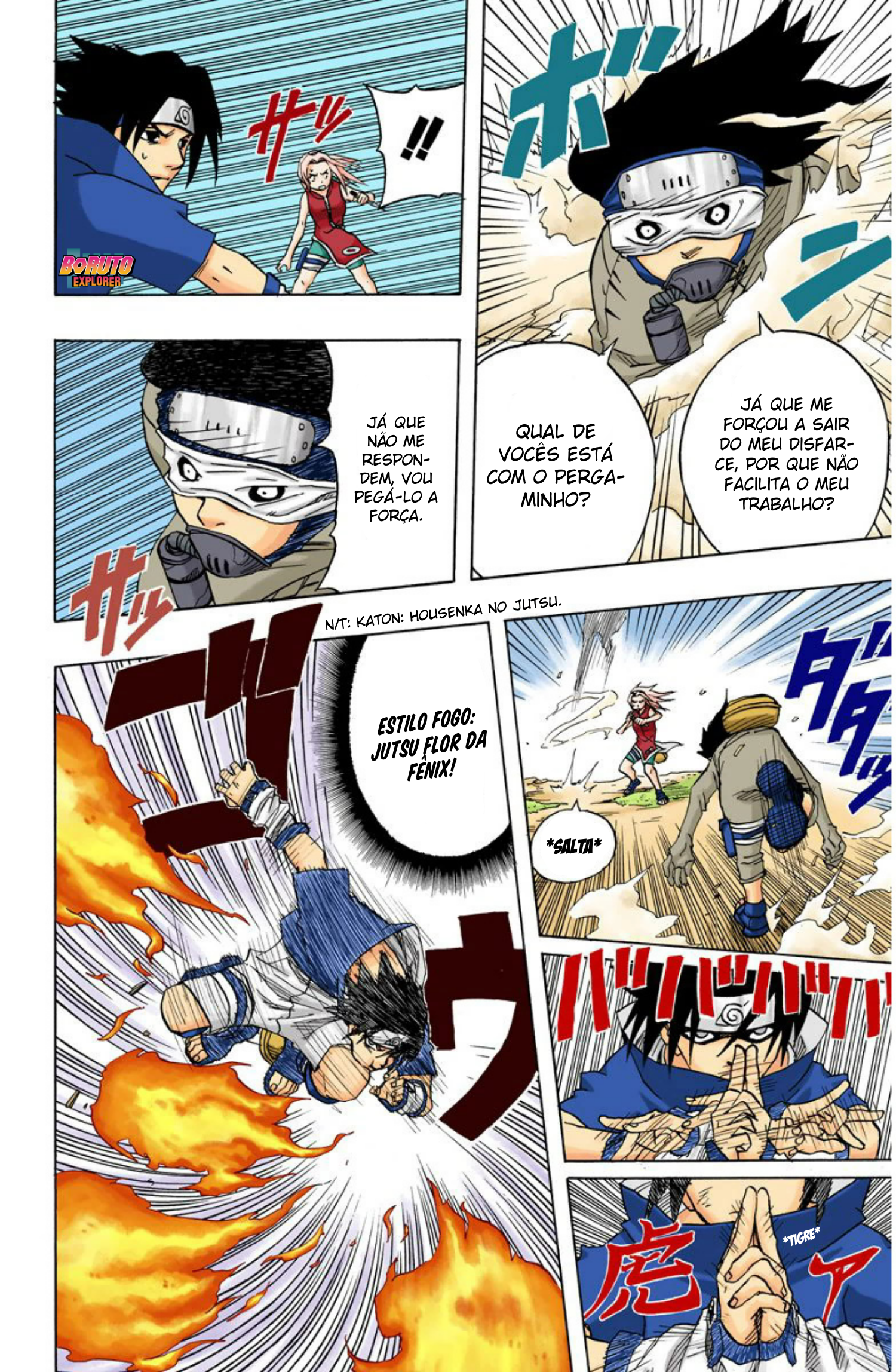 Read Naruto - Versão Colorida Oficial Manga Online