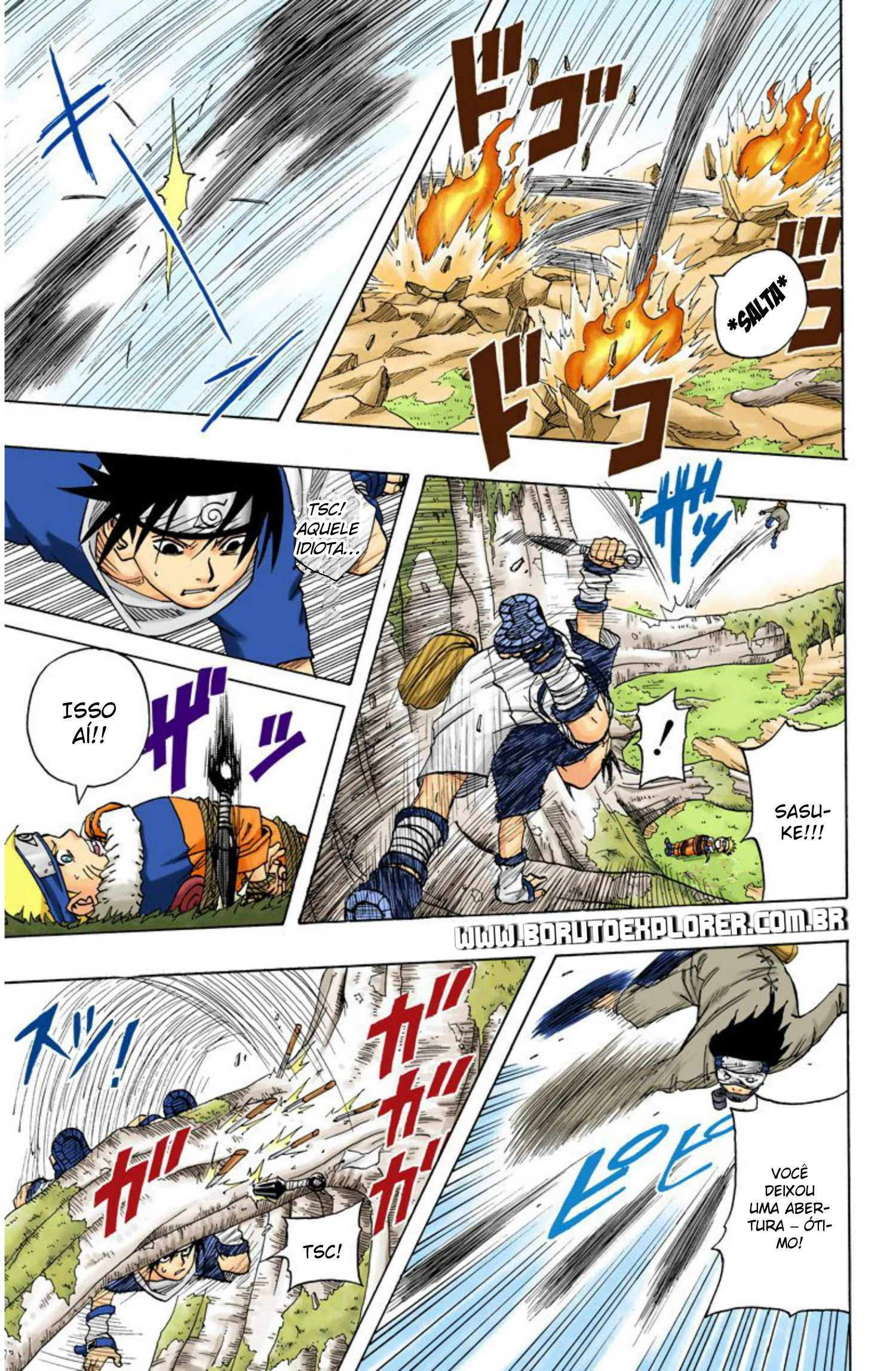 Read Naruto - Versão Colorida Oficial Manga Online