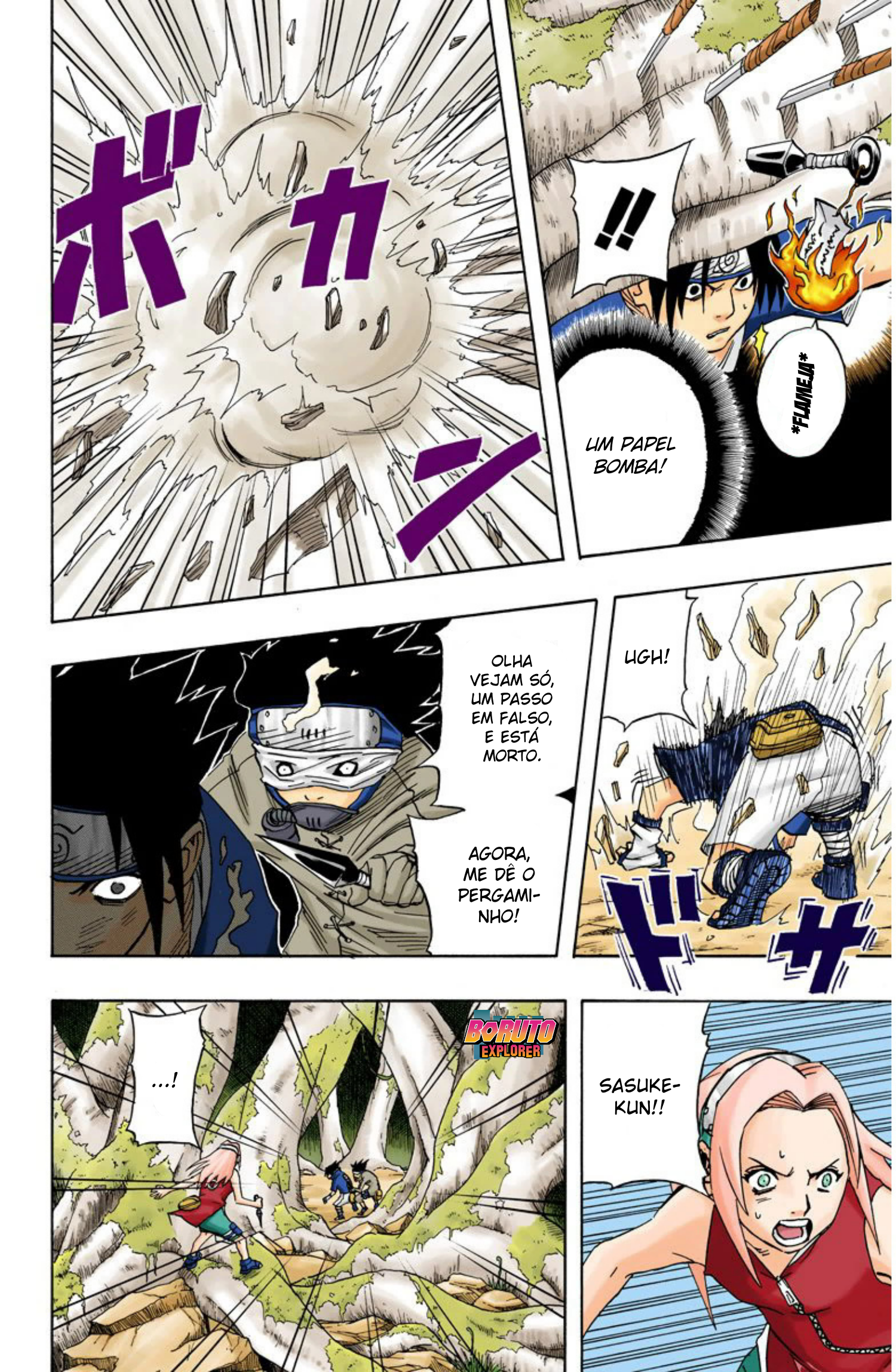 Read Naruto - Versão Colorida Oficial Manga Online