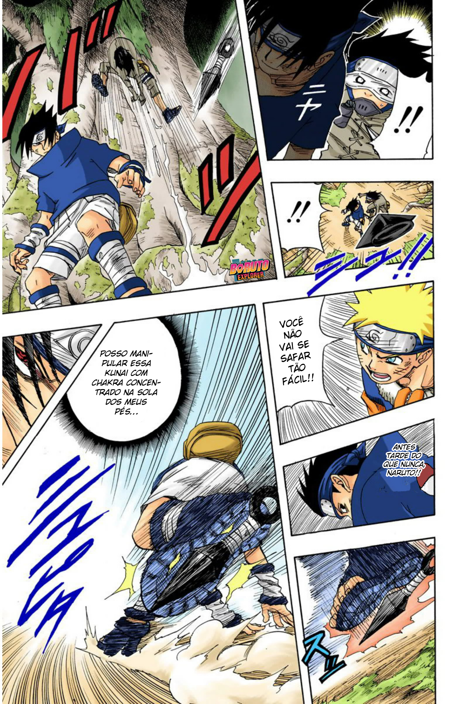 Read Naruto - Versão Colorida Oficial Manga Online