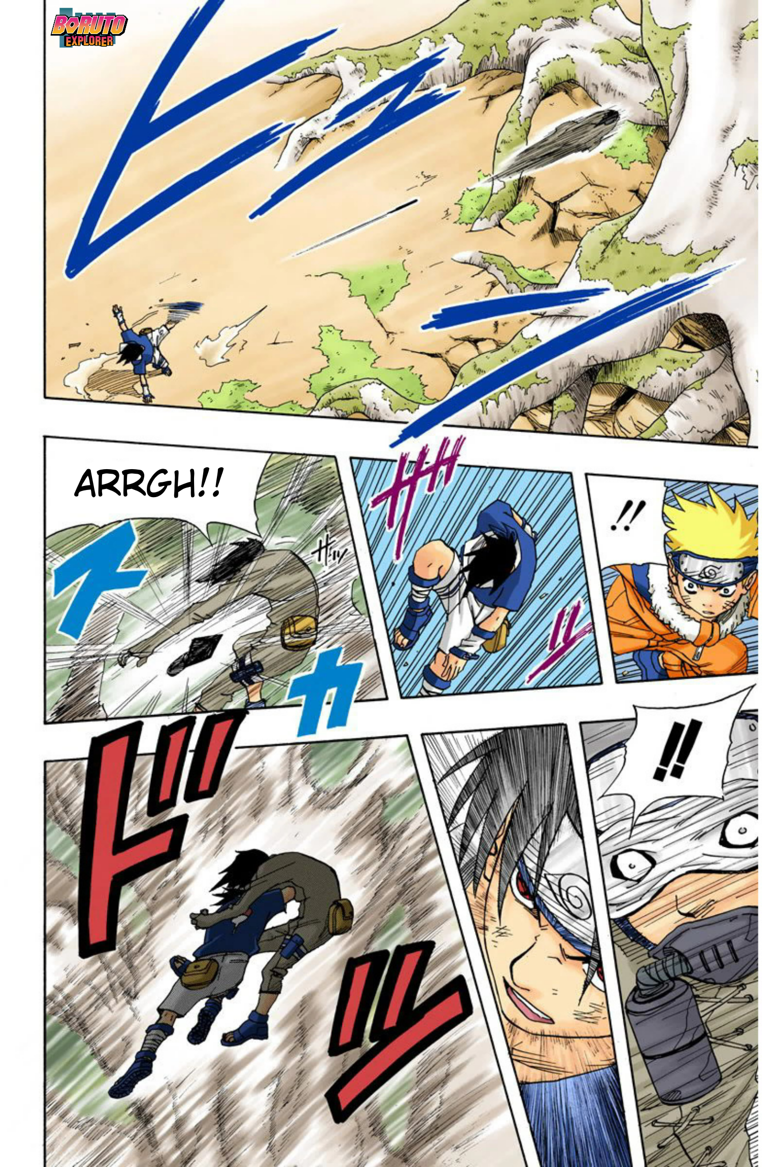 Read Naruto - Versão Colorida Oficial Manga Online