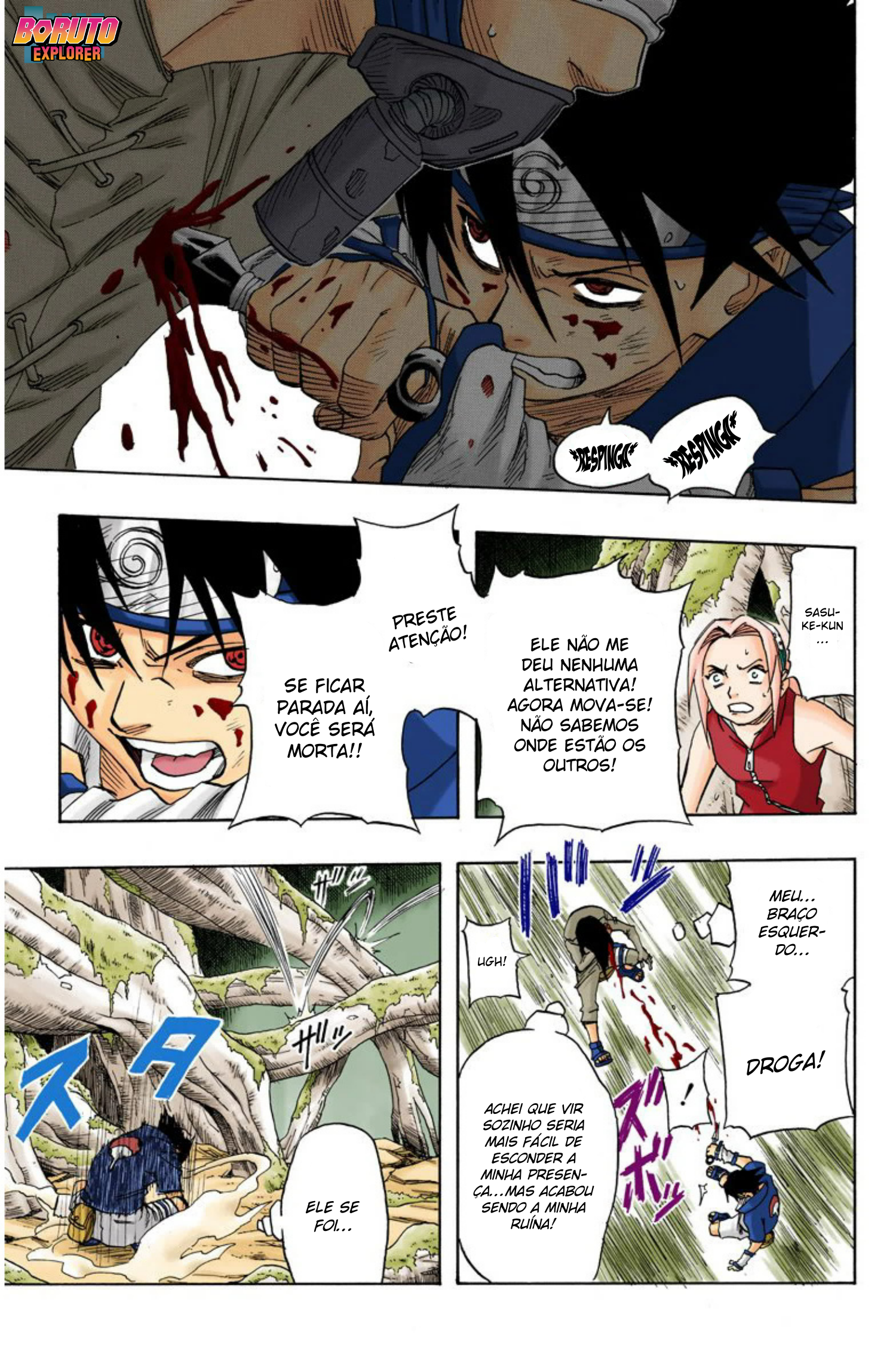 Read Naruto - Versão Colorida Oficial Manga Online