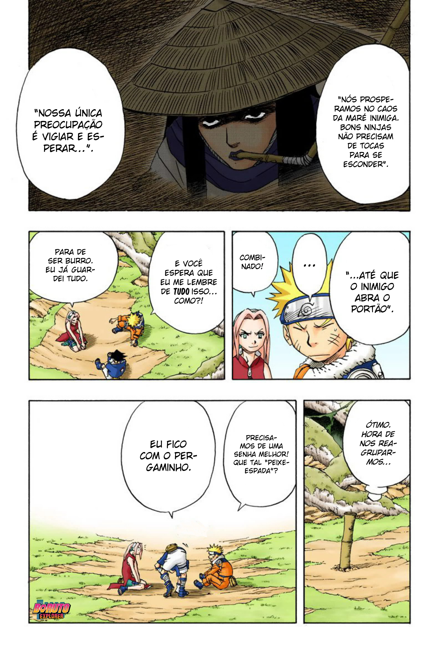 Read Naruto - Versão Colorida Oficial Manga Online