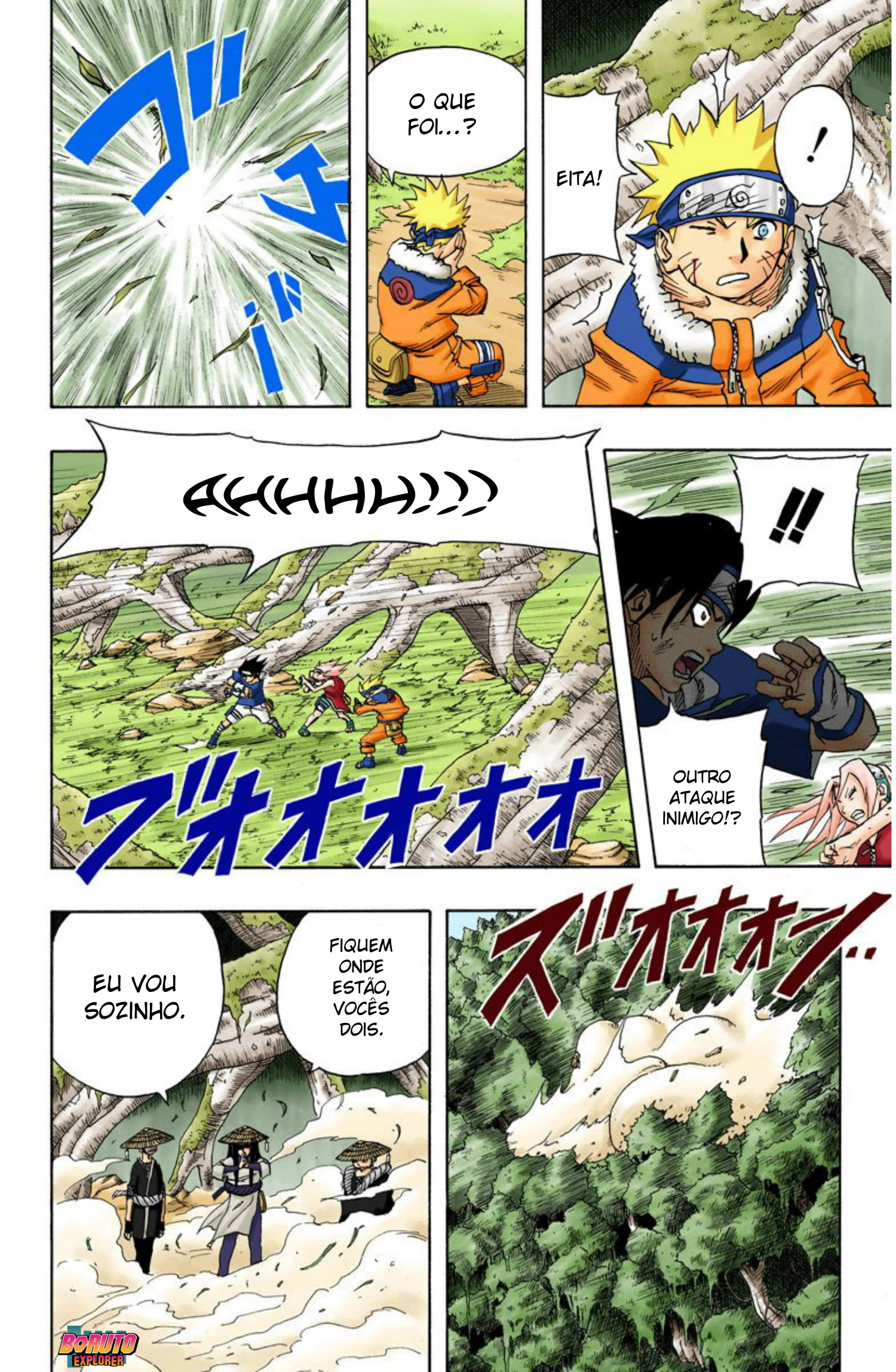 Read Naruto - Versão Colorida Oficial Manga Online