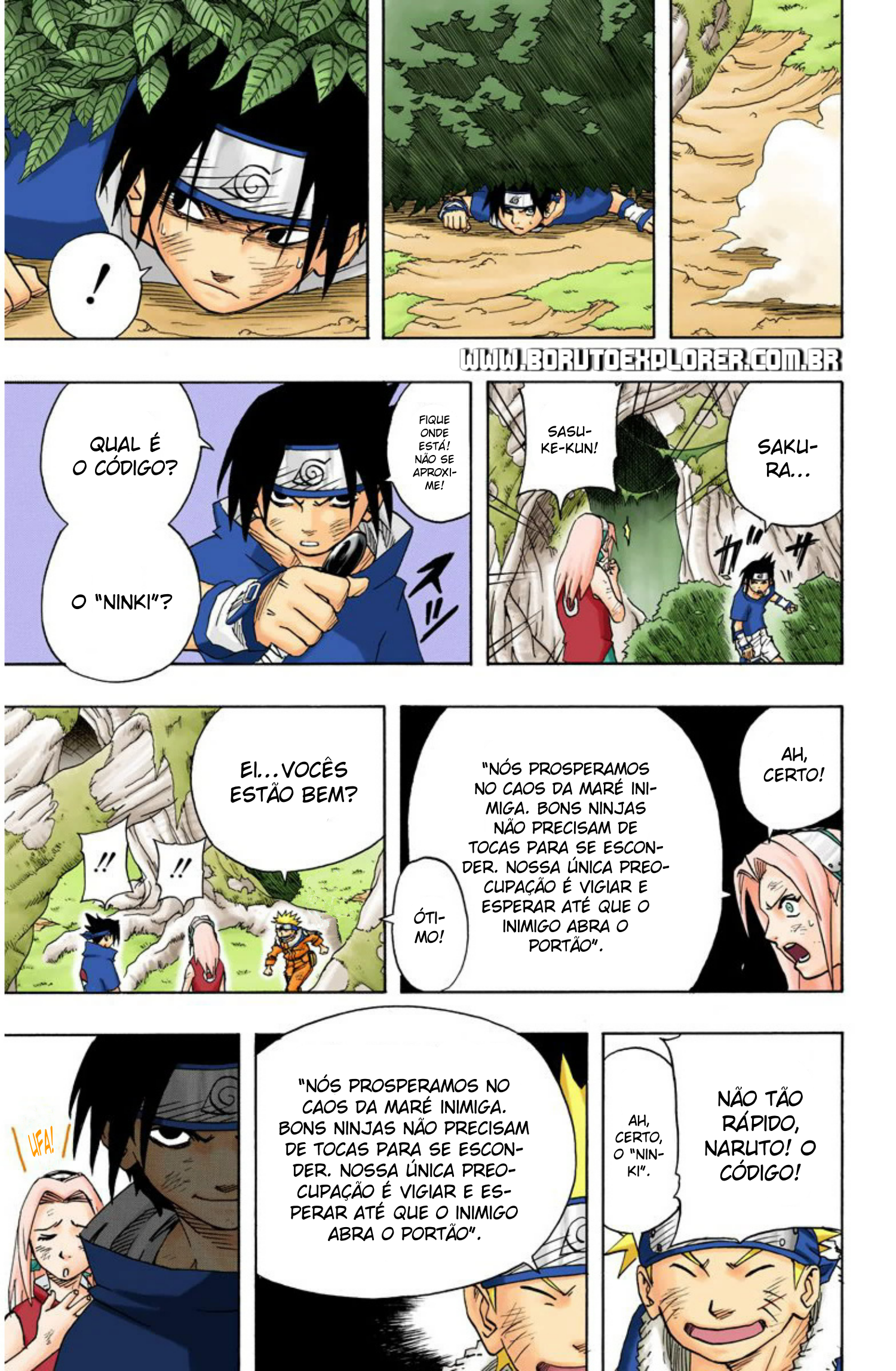 Read Naruto - Versão Colorida Oficial Manga Online
