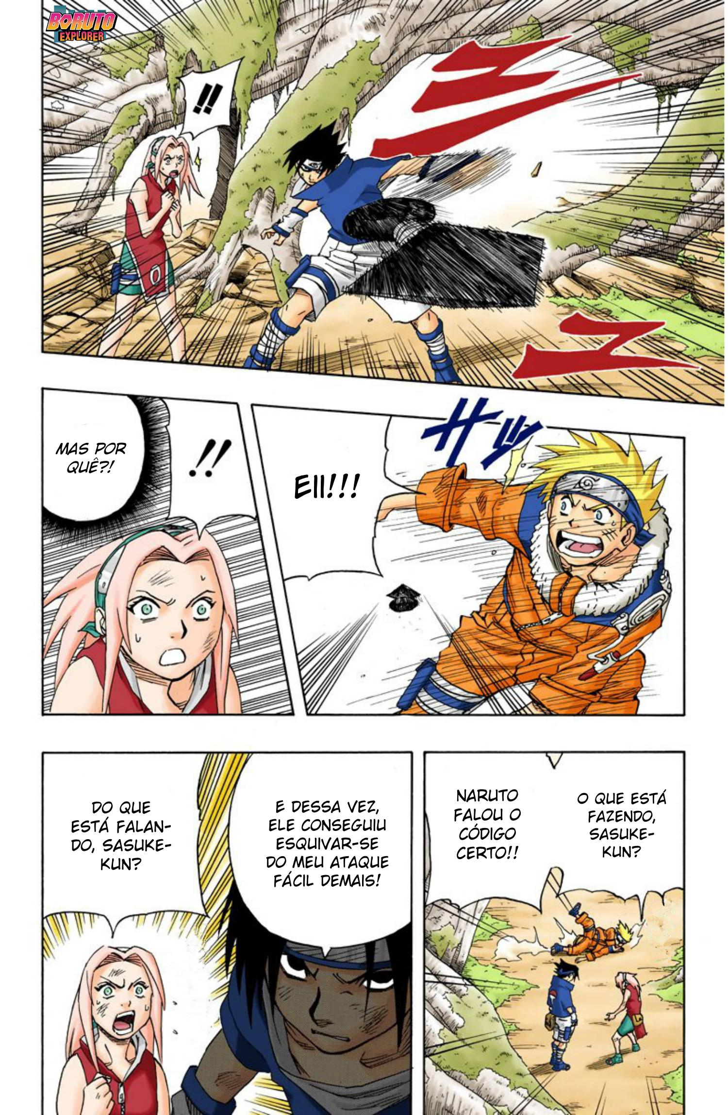 Read Naruto - Versão Colorida Oficial Manga Online