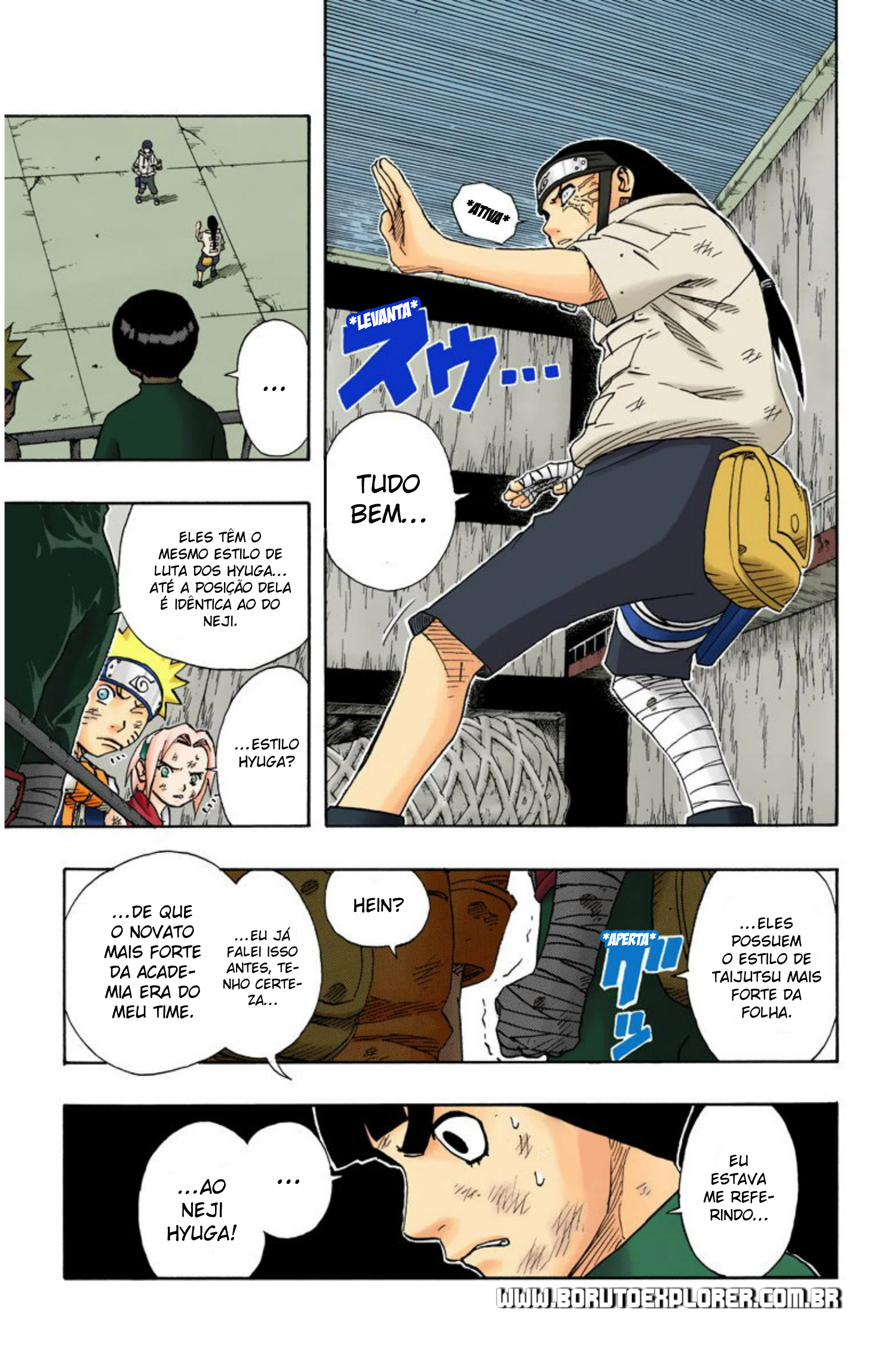 Read Naruto - Versão Colorida Oficial Manga Online