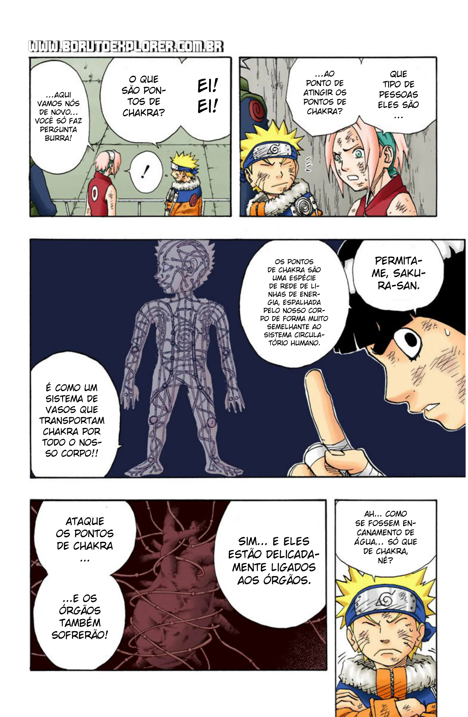 Read Naruto - Versão Colorida Oficial Manga Online