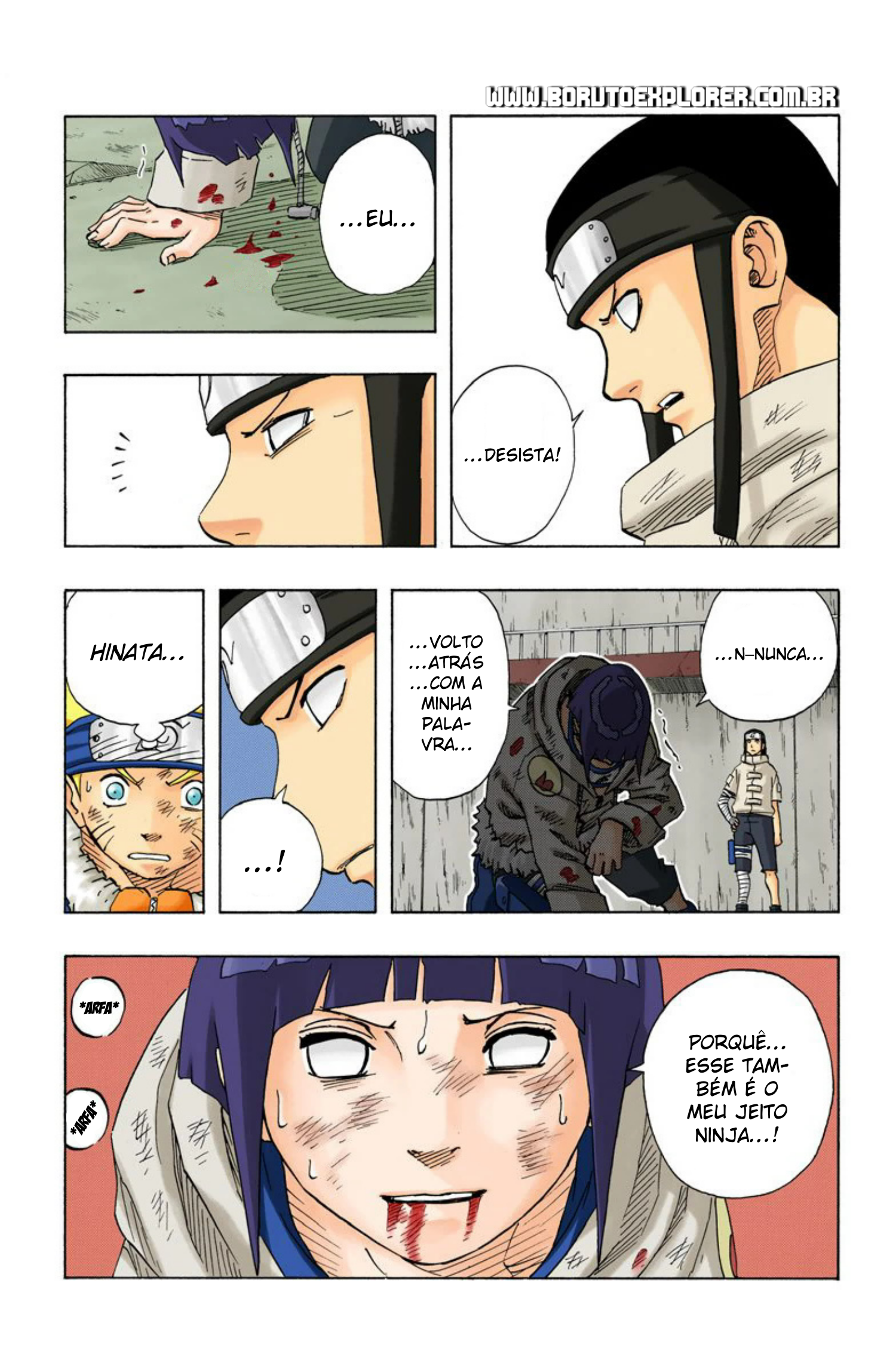 Read Naruto - Versão Colorida Oficial Manga Online