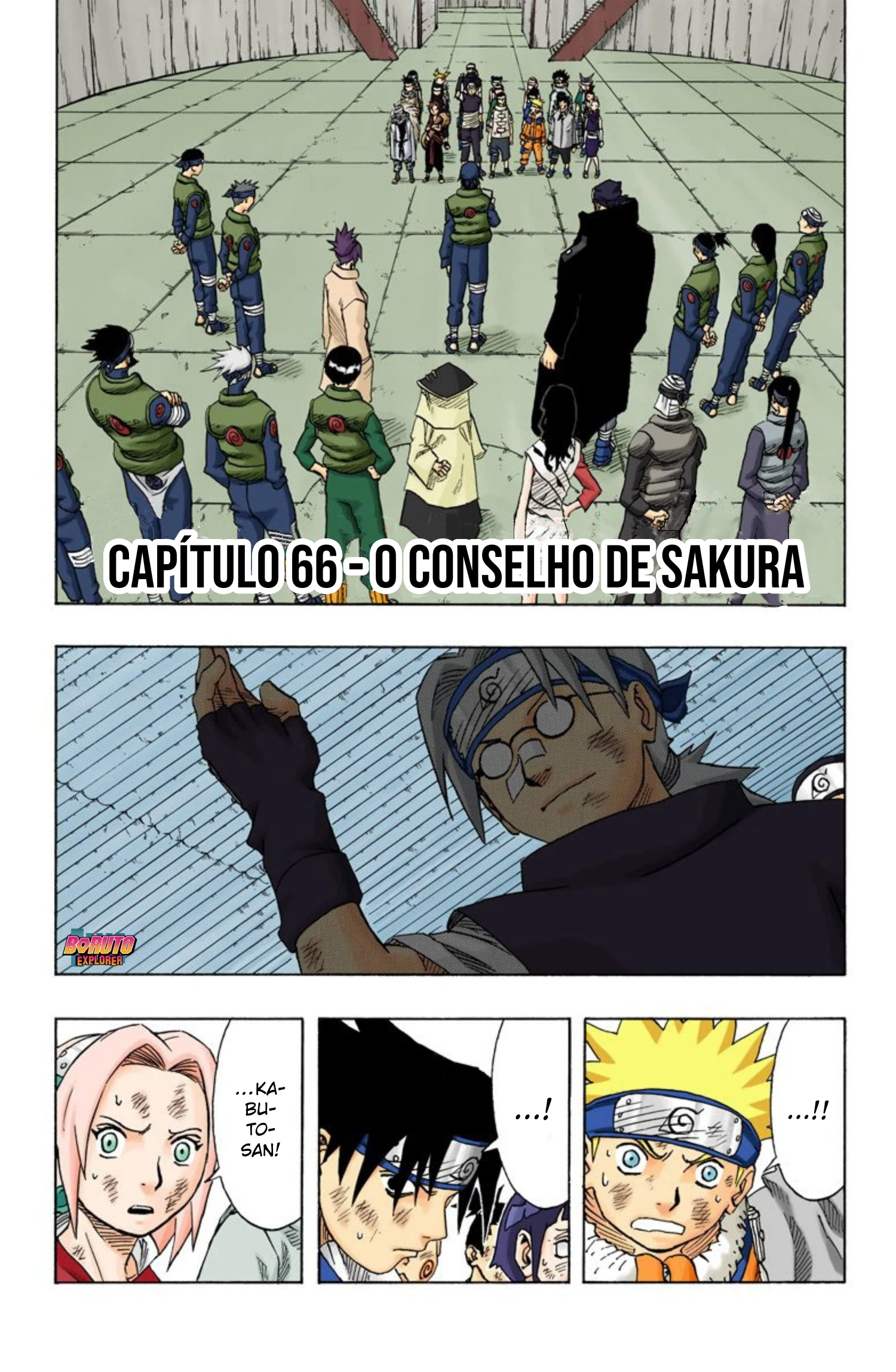 Read Naruto - Versão Colorida Oficial Manga Online