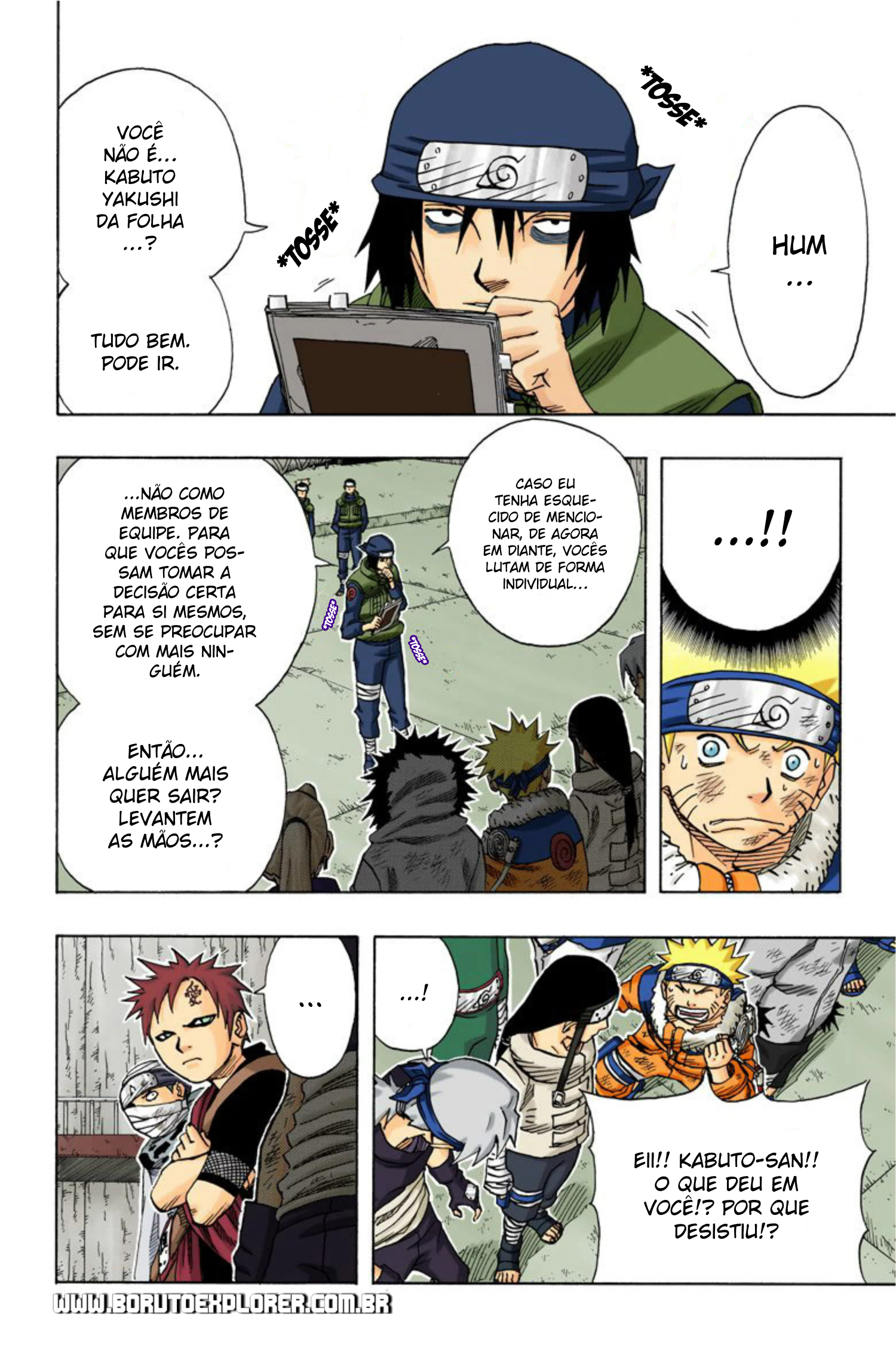 Read Naruto - Versão Colorida Oficial Manga Online