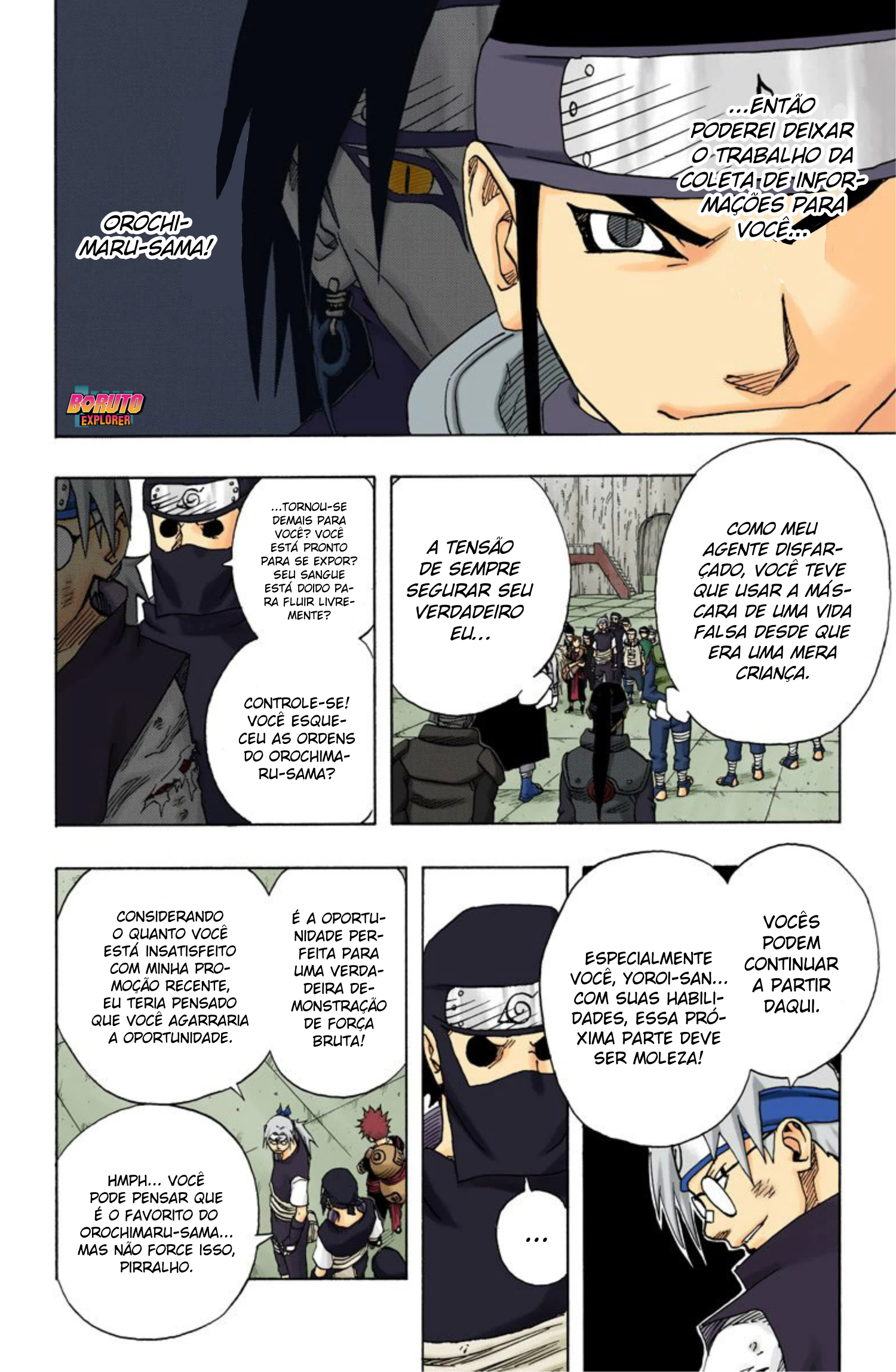 Read Naruto - Versão Colorida Oficial Manga Online