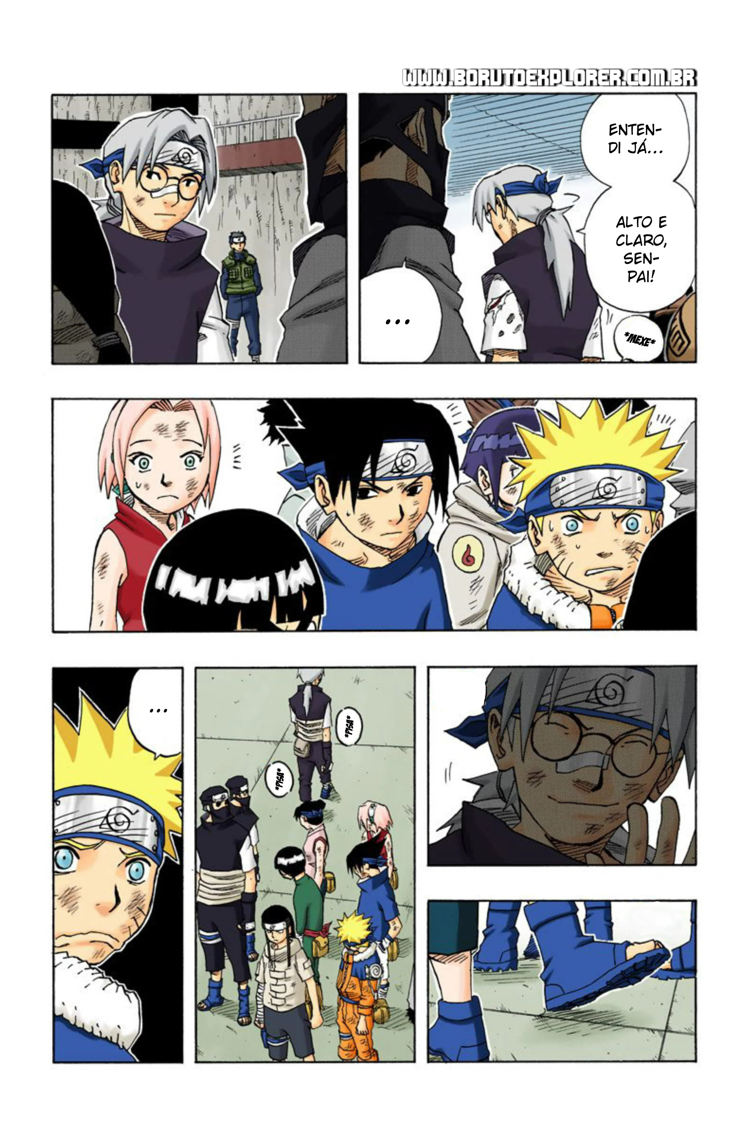 Read Naruto - Versão Colorida Oficial Manga Online