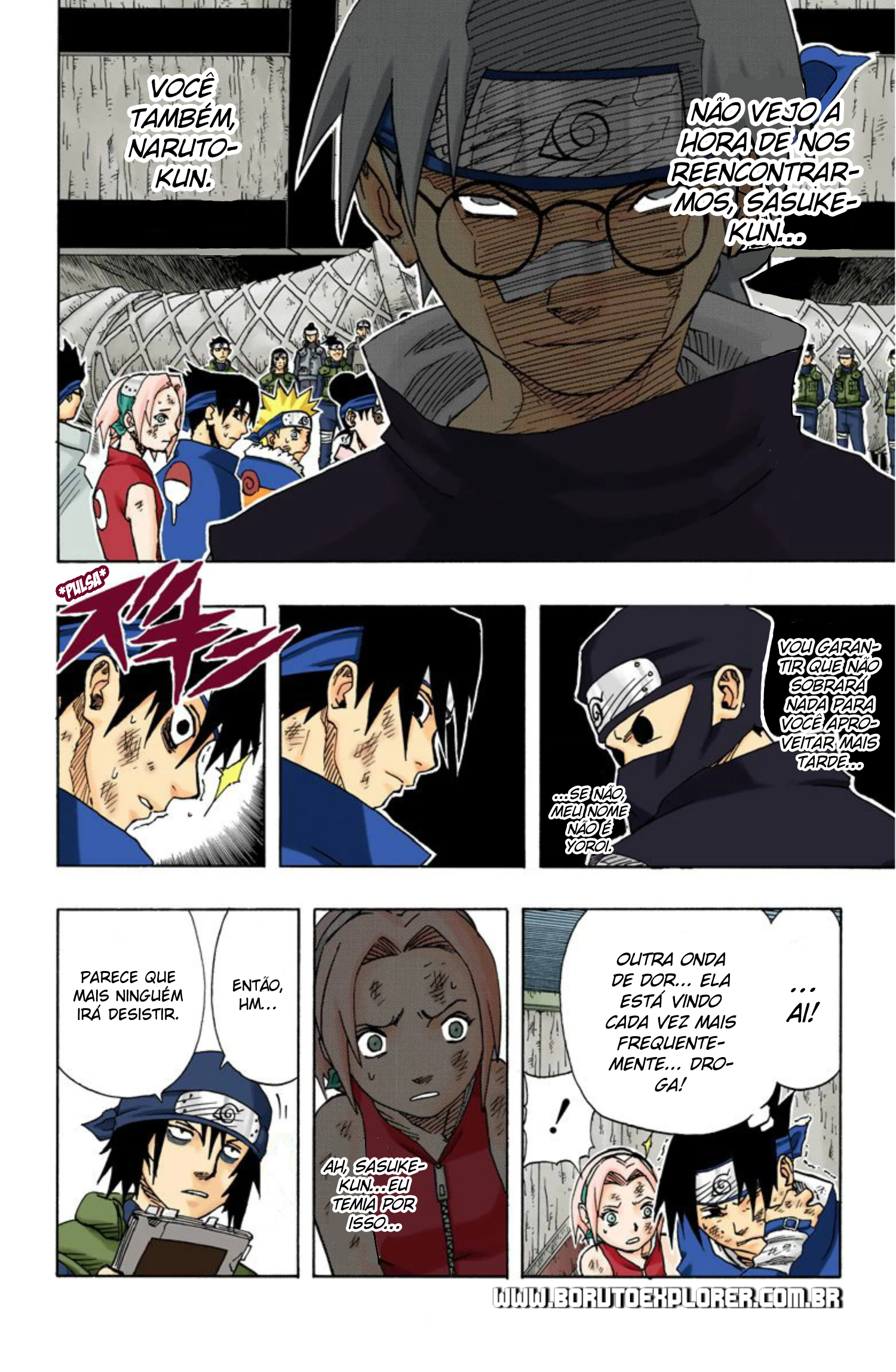 Read Naruto - Versão Colorida Oficial Manga Online