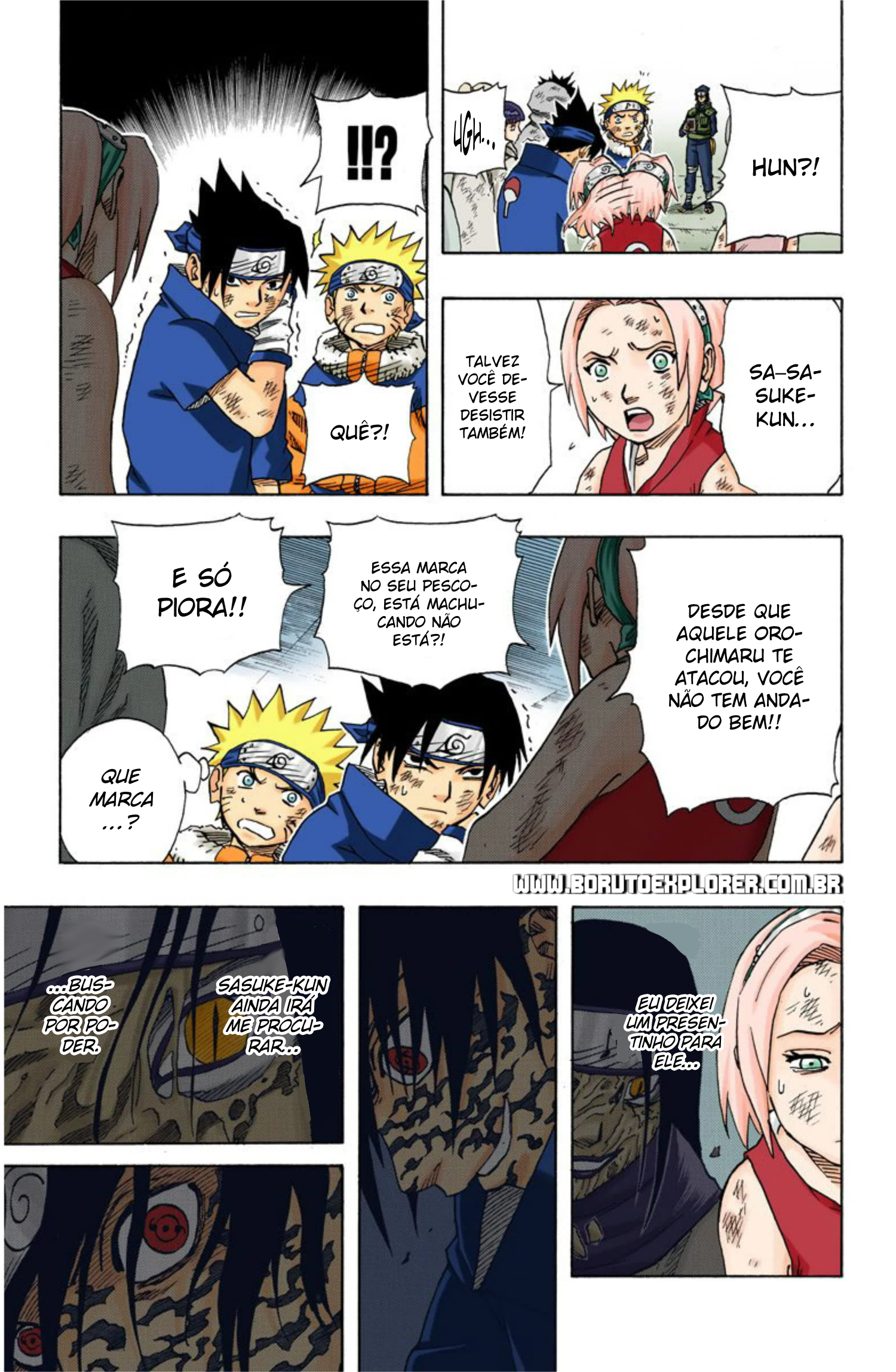 Read Naruto - Versão Colorida Oficial Manga Online