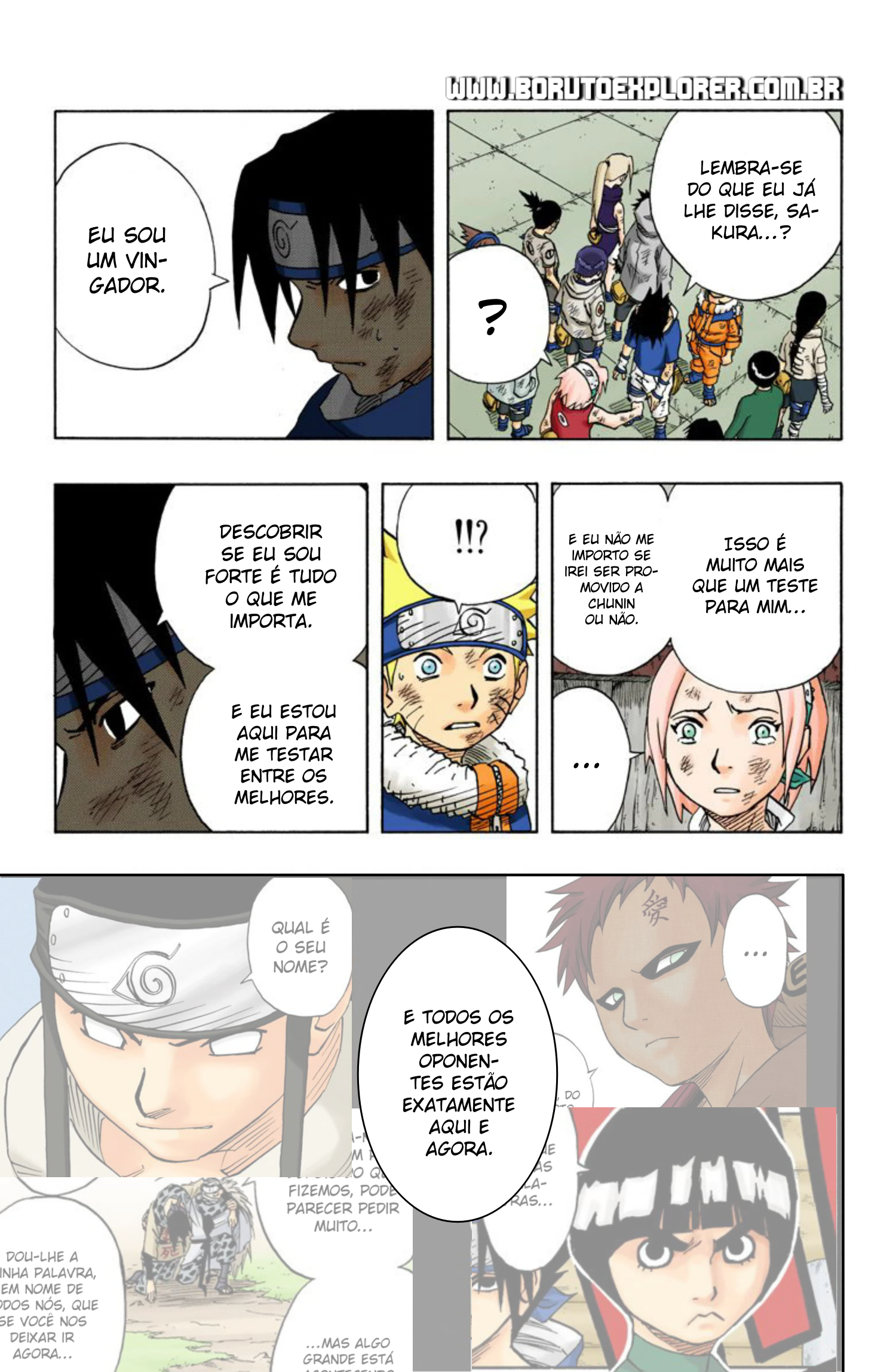 Read Naruto - Versão Colorida Oficial Manga Online