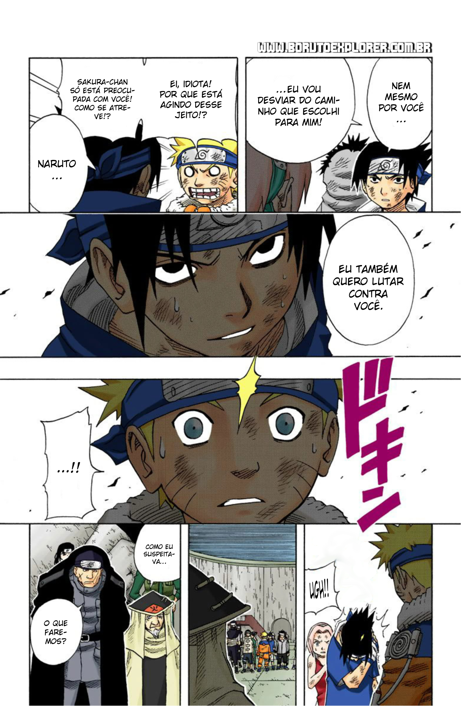 Read Naruto - Versão Colorida Oficial Manga Online