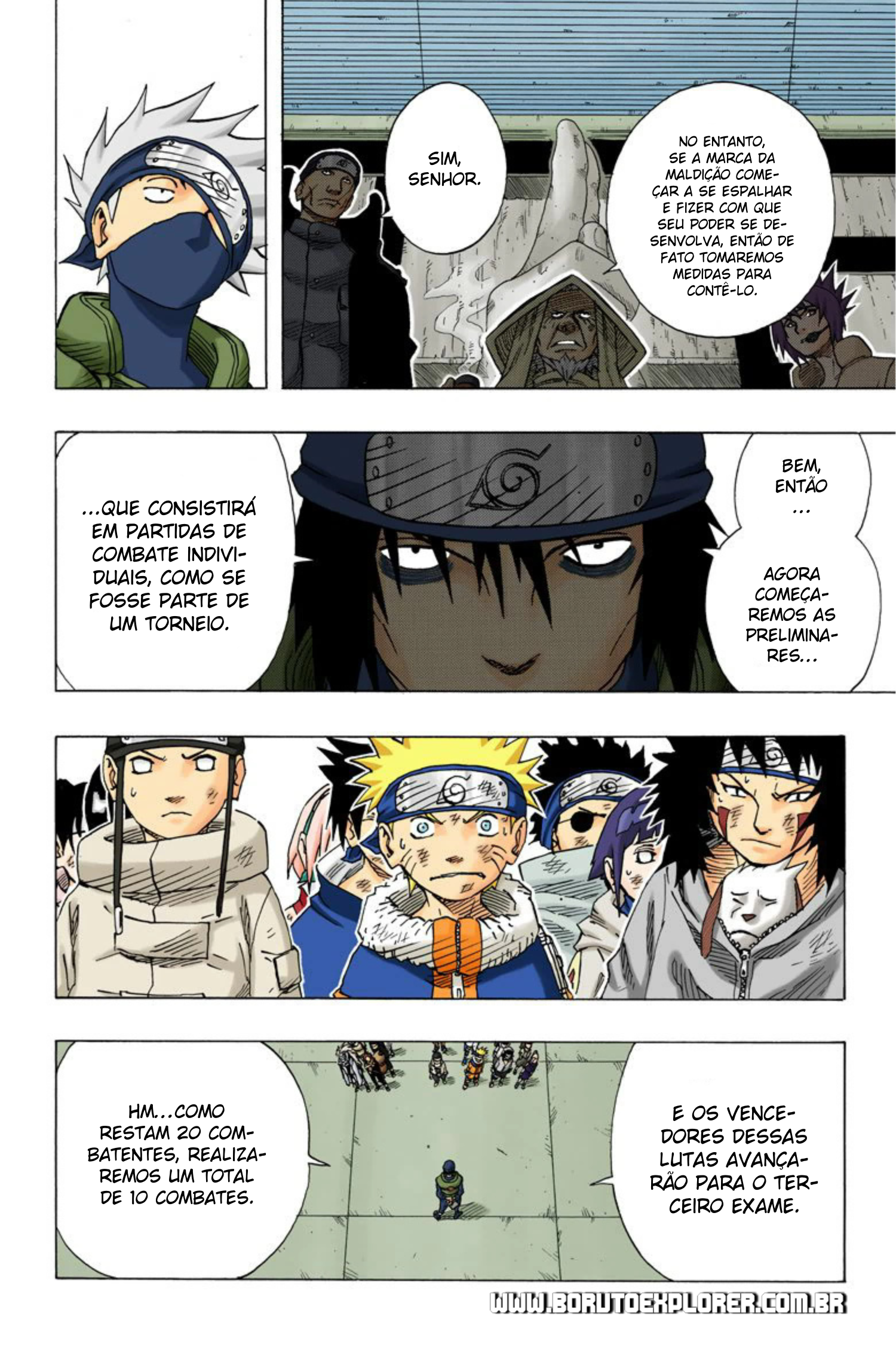 Read Naruto - Versão Colorida Oficial Manga Online