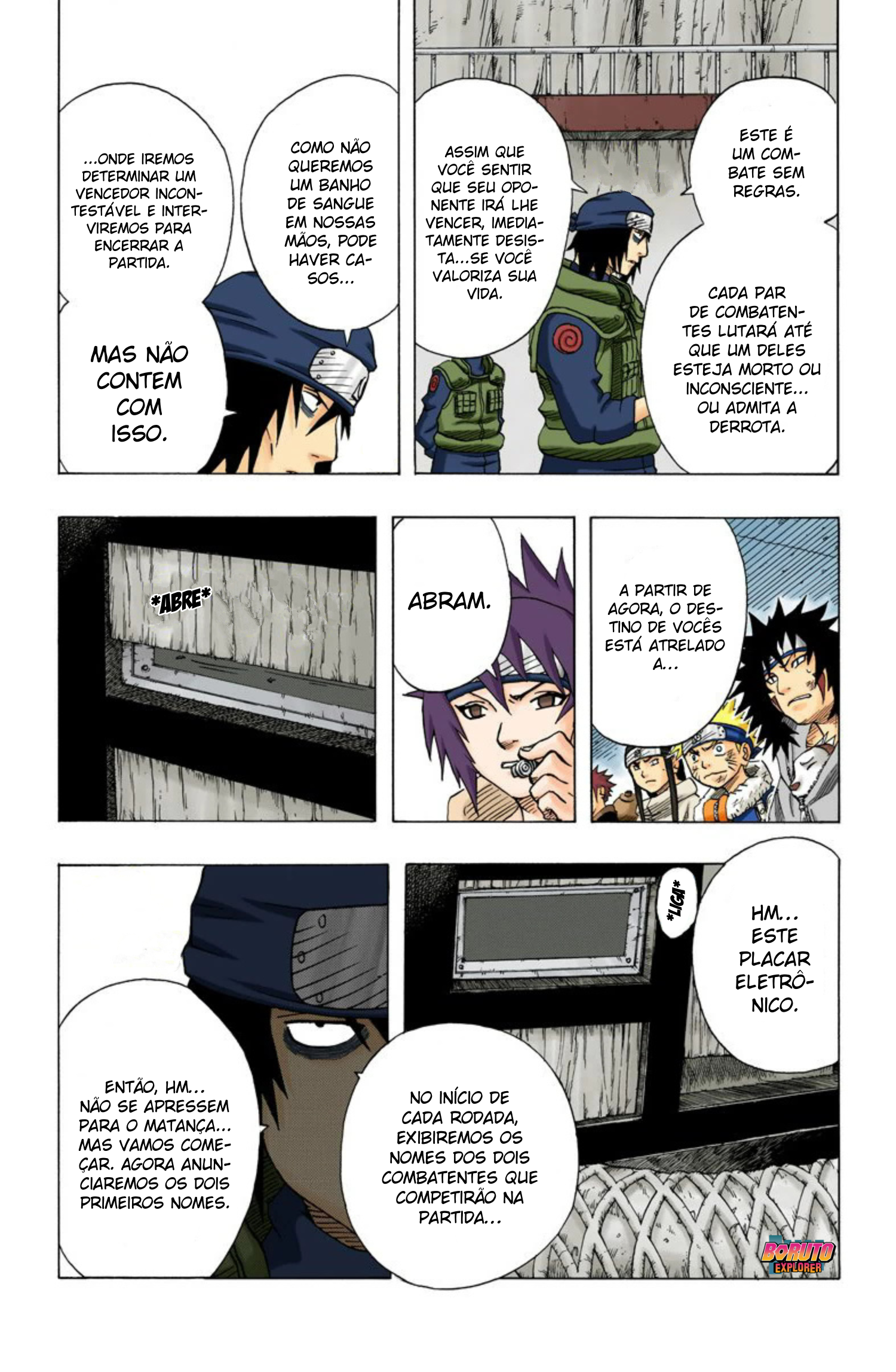 Read Naruto - Versão Colorida Oficial Manga Online